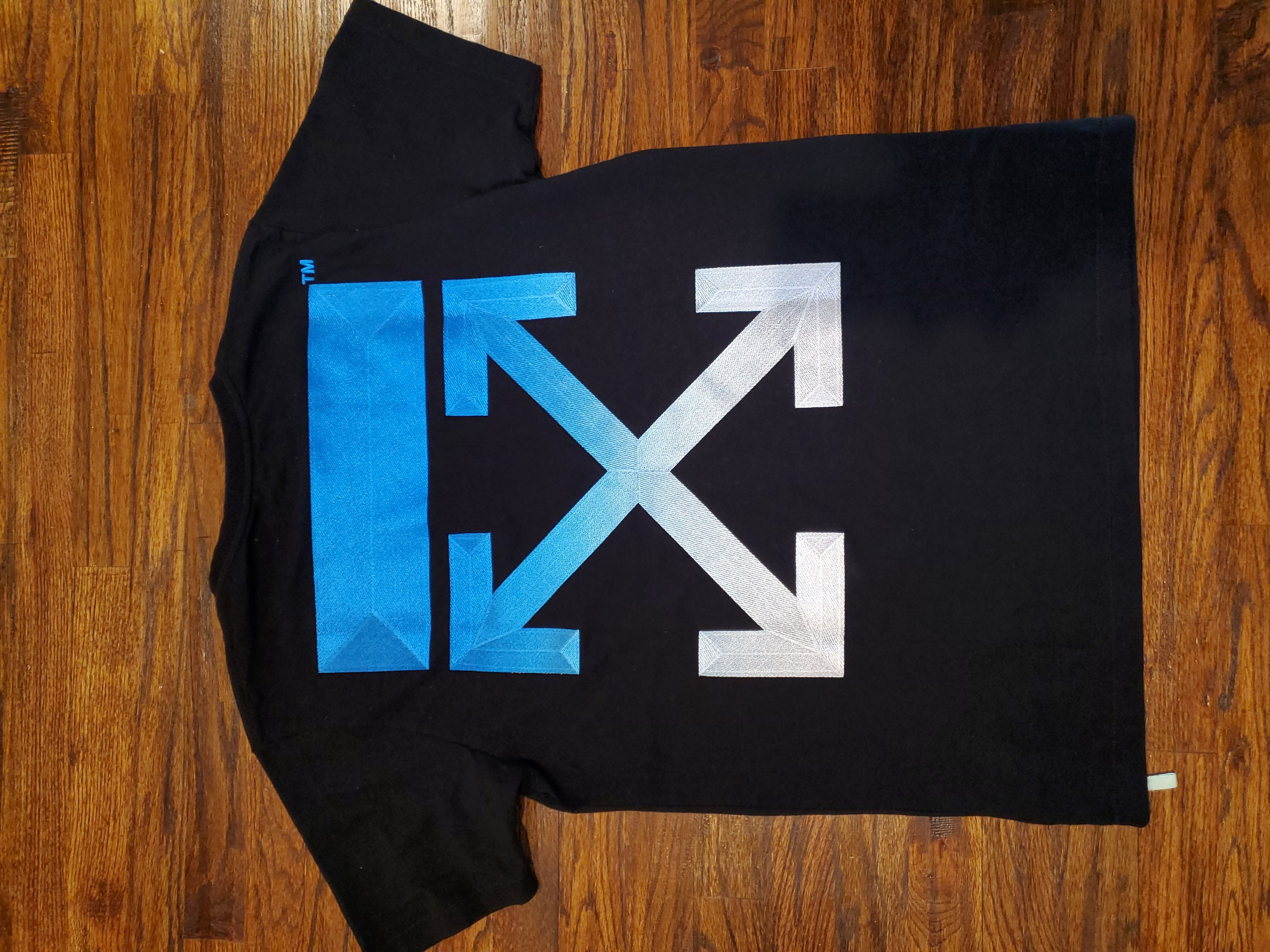 Off-White × Dover Street Market DSM Gradient Black T-Shirt XS BELOW RETAIL