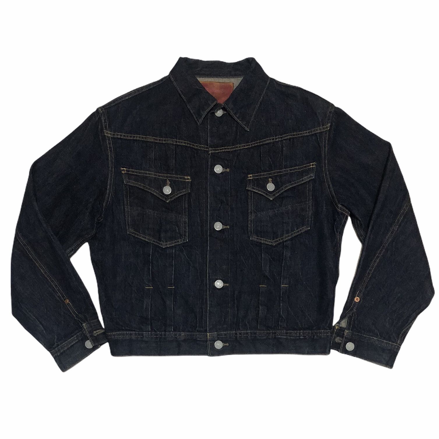 Pherrows Vintage Pherrows Stormy Blue Selvedge Denim Jacket | Grailed