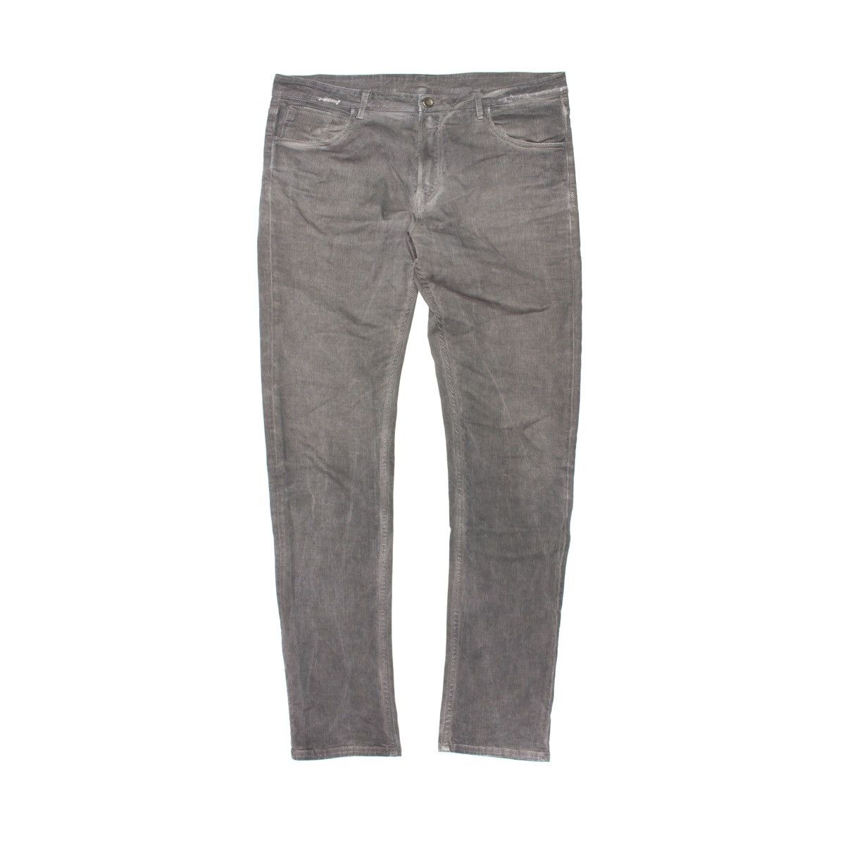 image of Italian Designers x Poeme Bohemian Poeme Bohemien Washed Grey Slim Fit Denim Jeans, Men's (Size 32)