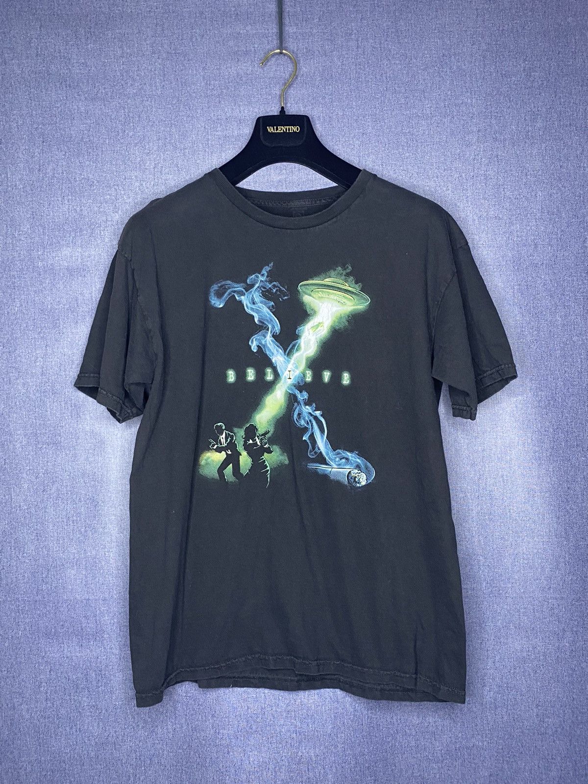 Vintage X files vintage smoke t shirt size L | Grailed