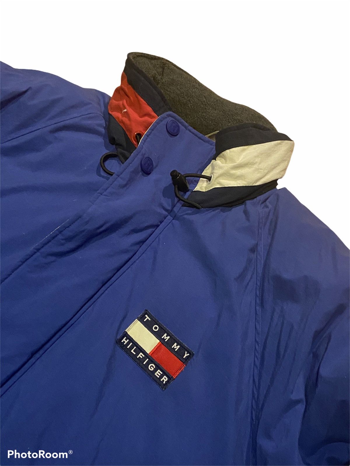 Tommy Hilfiger goose down puffer jacket reversible