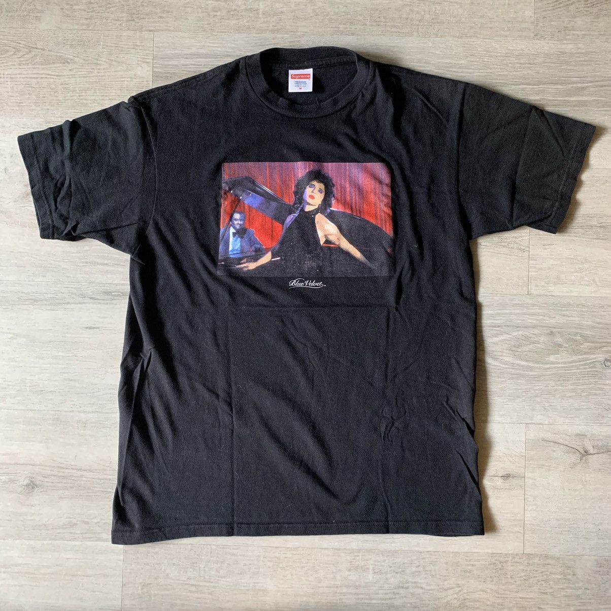 Supreme David on sale Lynch Blue Velvet Tee