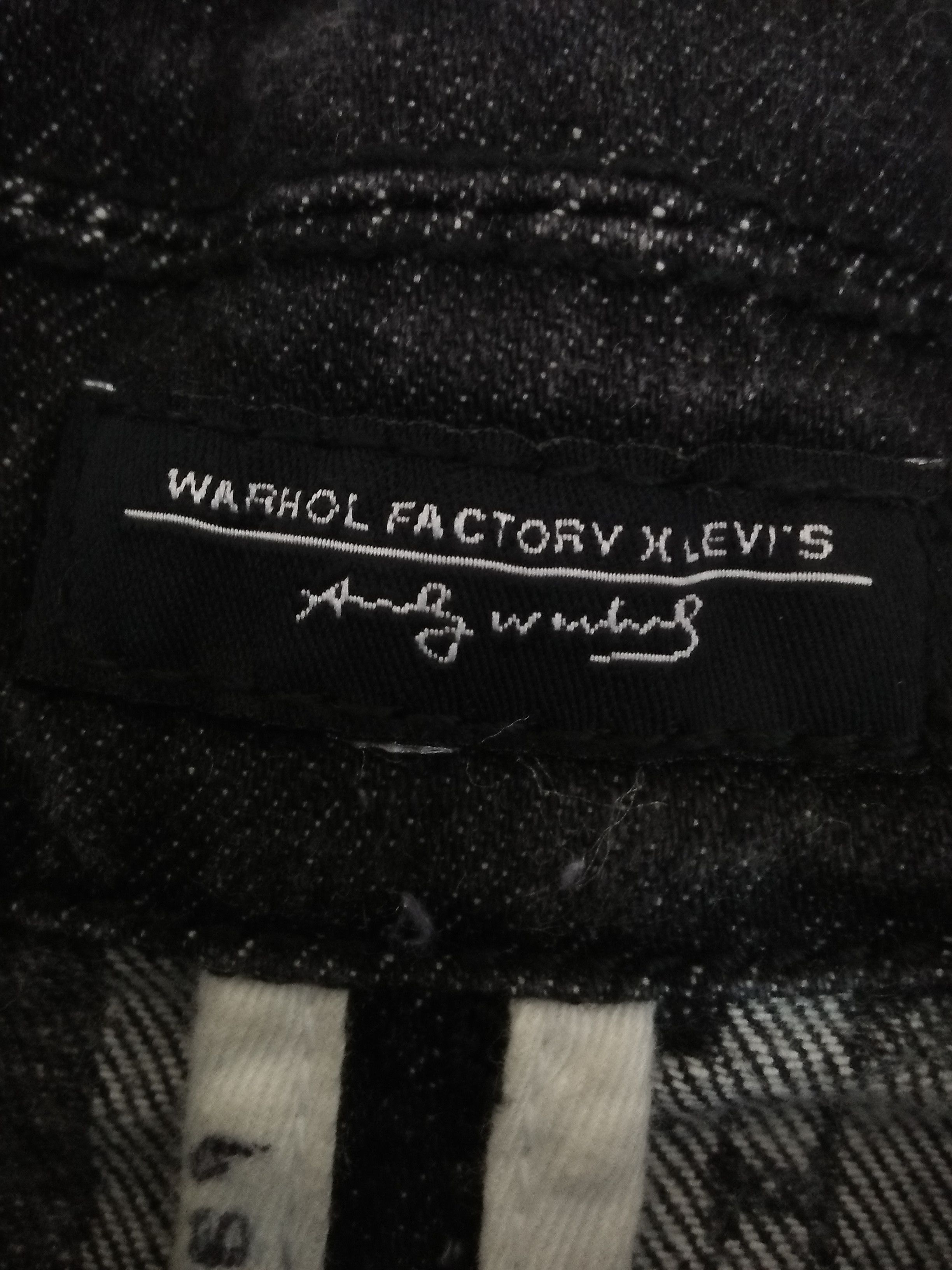 Andy Warhol × Levi's LEVIS X ANDY WARHOL FACTORY DENIM JACKET (B59) Size US S / EU 44-46 / 1 - 7 Thumbnail