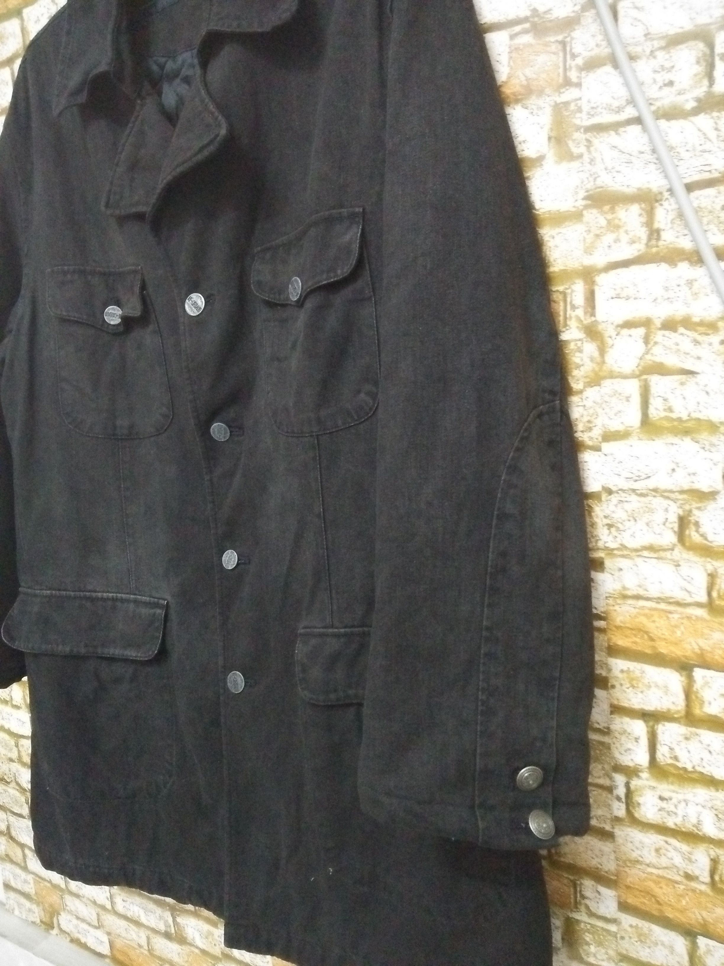Marithe + Francois Girbaud 90s MARITHE FRANCOIS GIRBAUD DISTRESSED JACKET (B29) Size US M / EU 48-50 / 2 - 2 Thumbnail