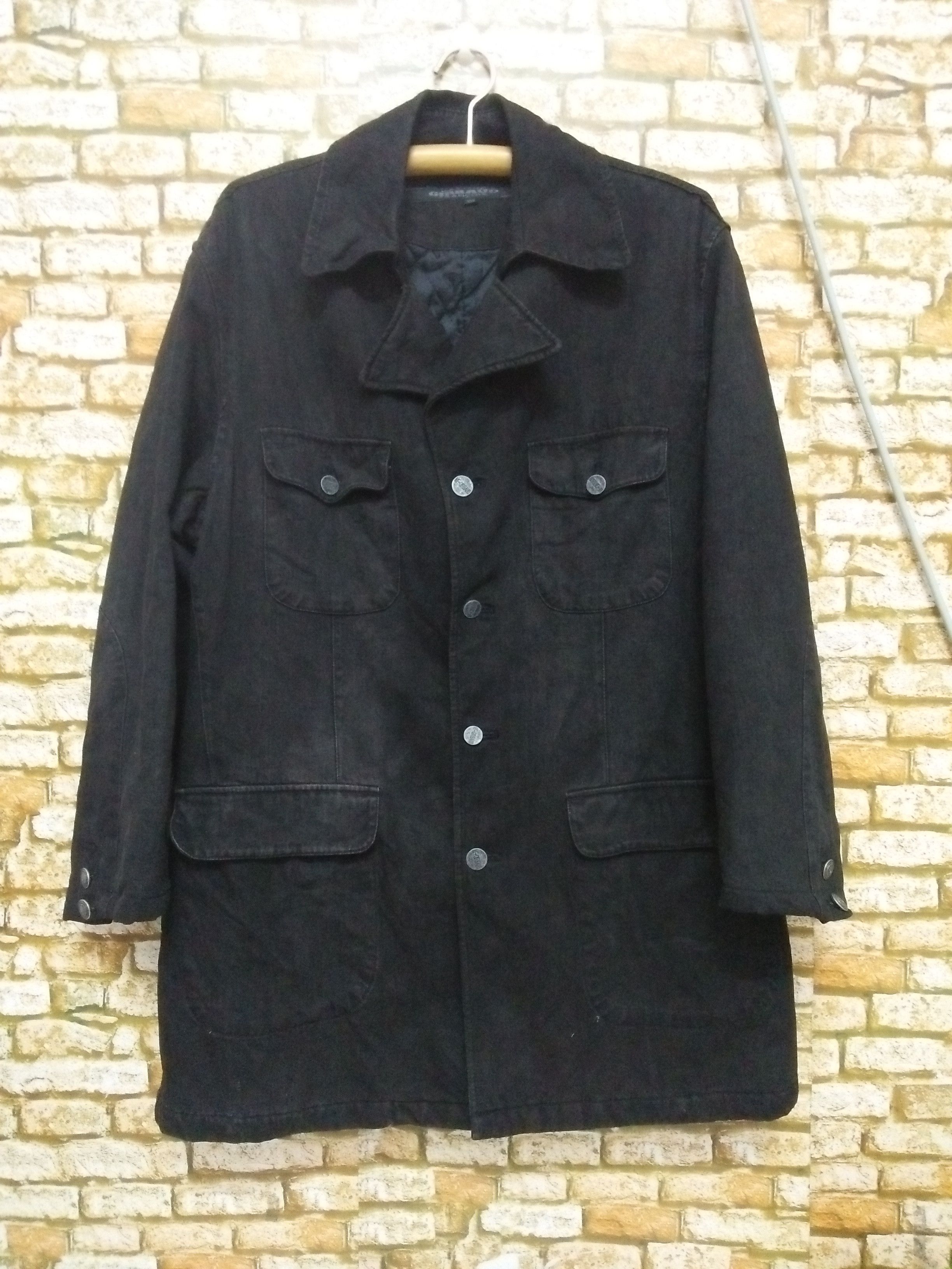 Marithe + Francois Girbaud 90s MARITHE FRANCOIS GIRBAUD DISTRESSED JACKET (B29) Size US M / EU 48-50 / 2 - 1 Thumbnail