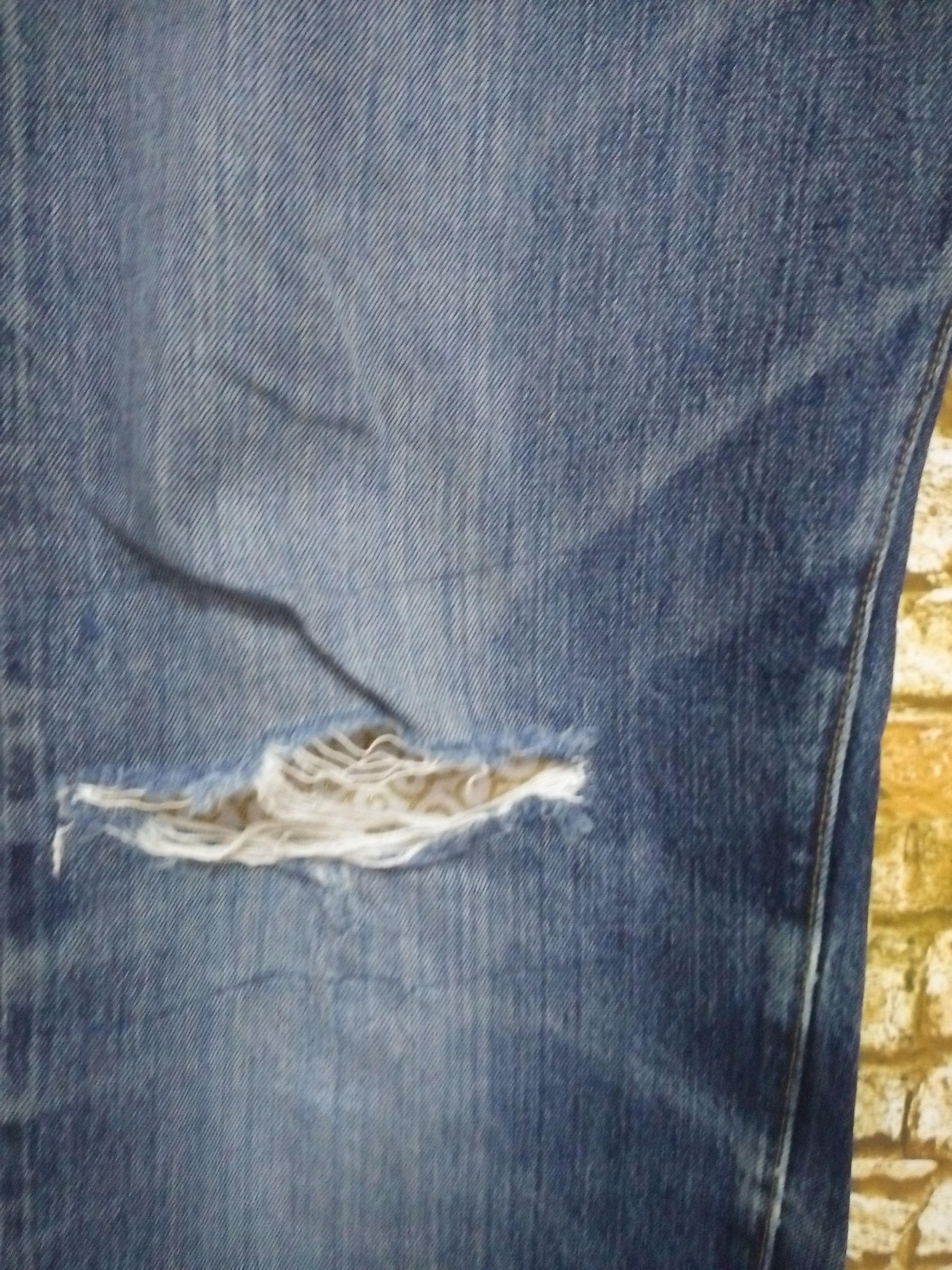 Levi's VTG 90s LEVIS 501XX BIG E DENIM SELVEDGE USA 555 (B35) Size US 35 - 4 Thumbnail