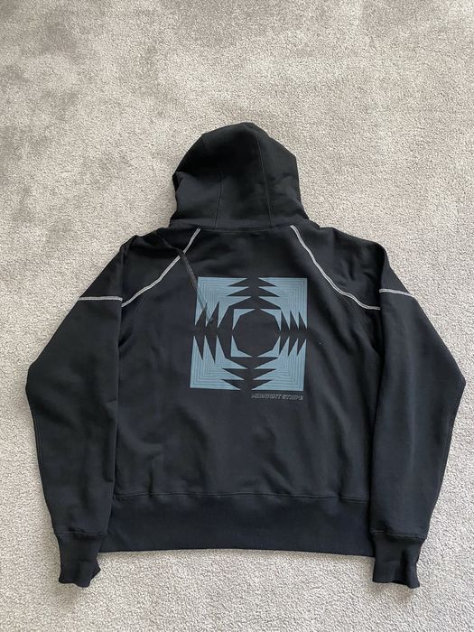 Kiko Kostadinov Kiko Kostadinov 0007 Midnight Stripe Hoodie | Grailed