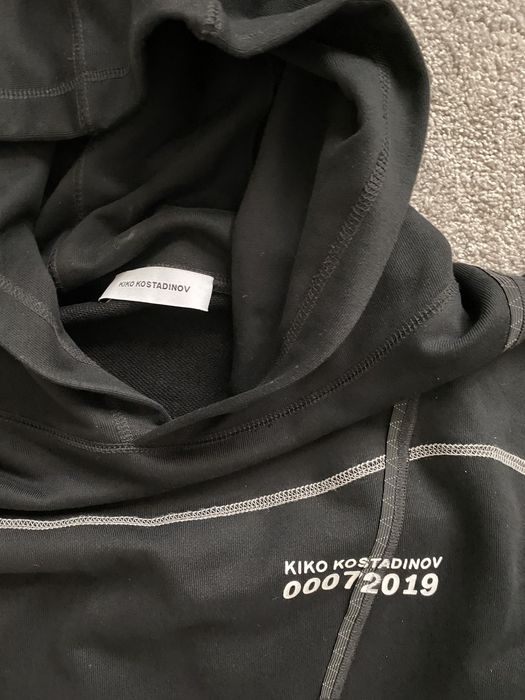 Kiko Kostadinov Kiko Kostadinov 0007 Midnight Stripe Hoodie | Grailed