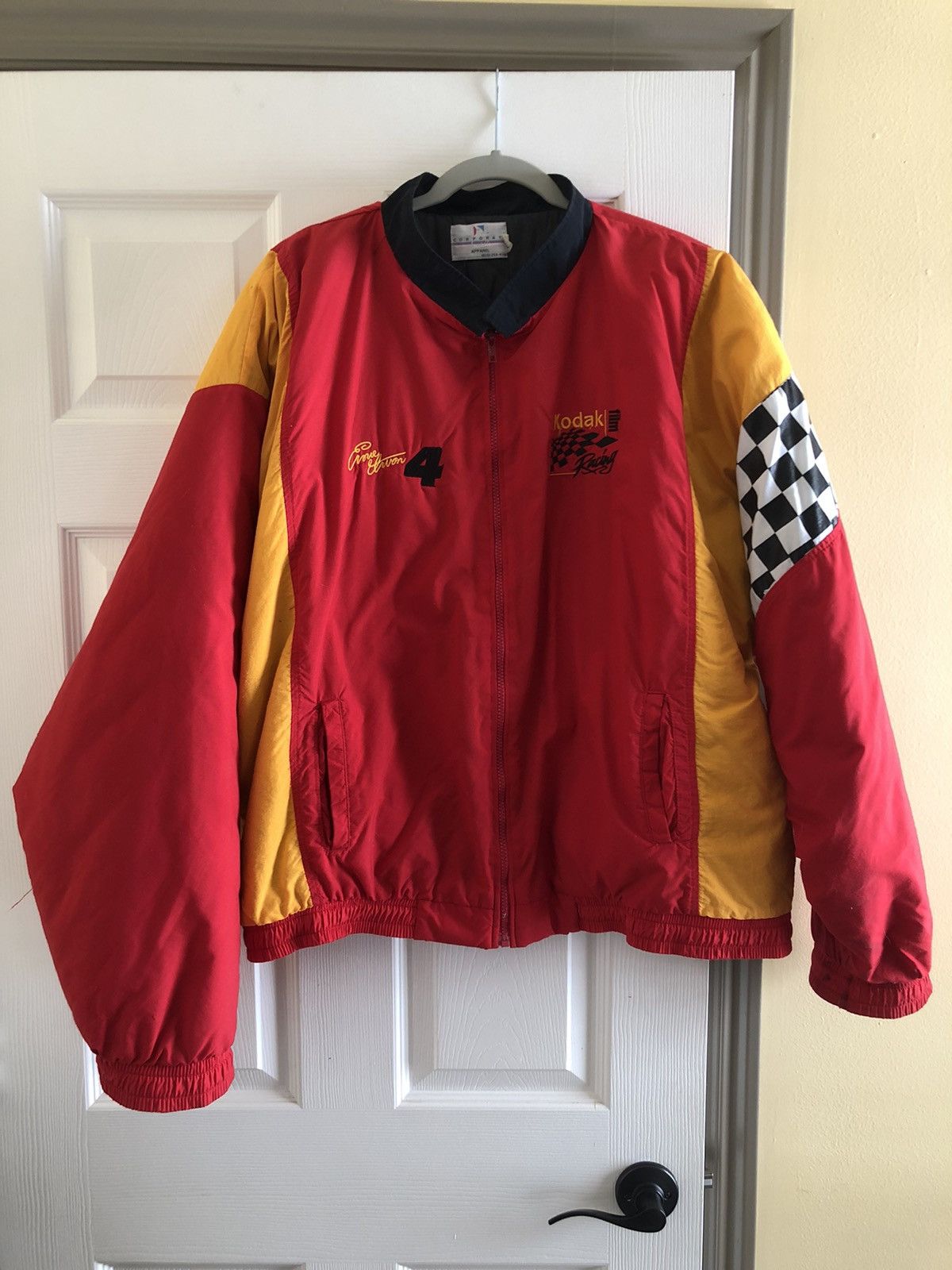 Kodak × NASCAR × Vintage Vintage nascar #4 Kodak racing jacket | Grailed