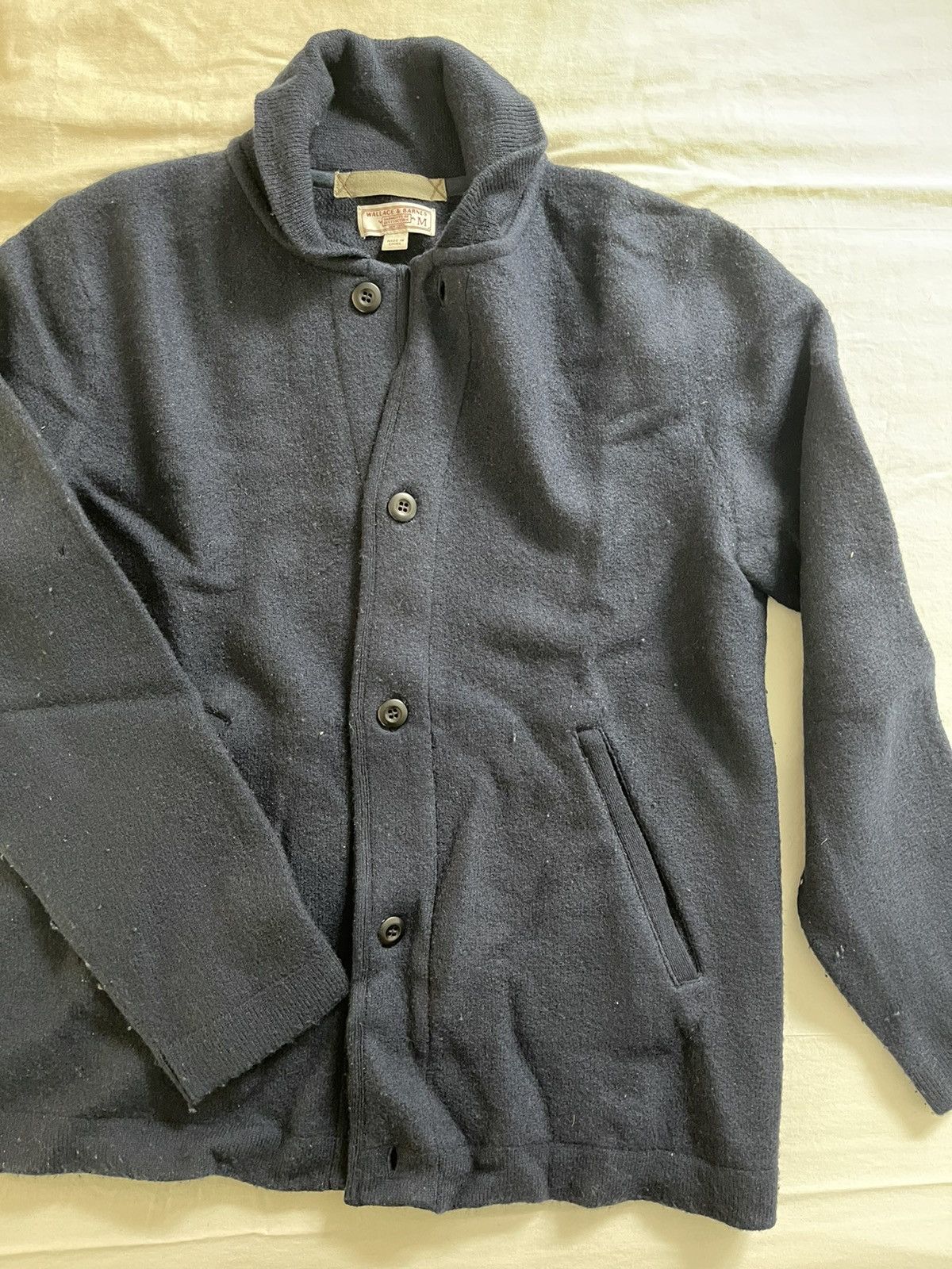 J.Crew Wallace Barnes Boiled Merino Wool Chore Jacket Grailed