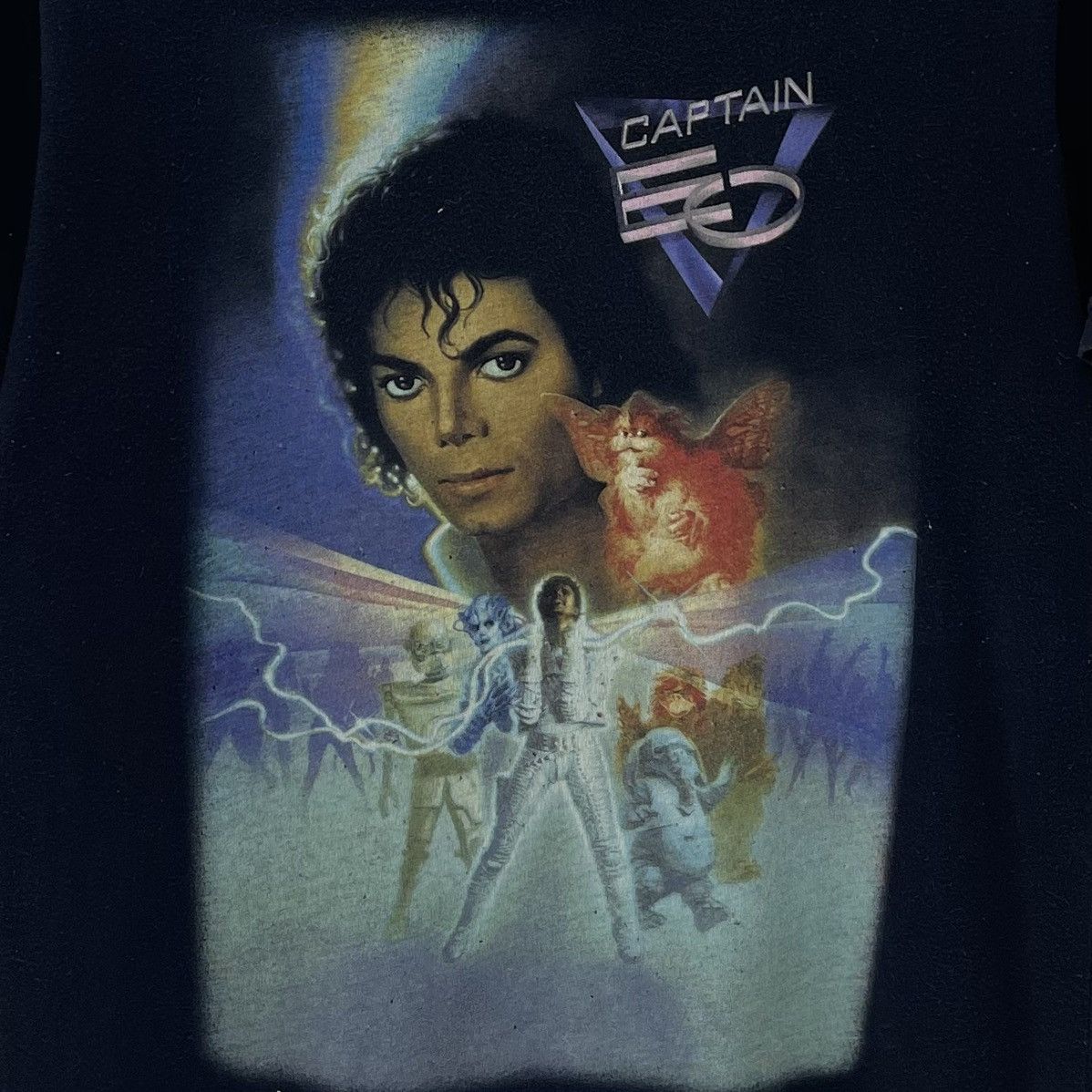 Cartoon Network × Michael Jackson × Star Wars Micheal Jackson Captain E0 T-Shirt Size US S / EU 44-46 / 1 - 2 Thumbnail