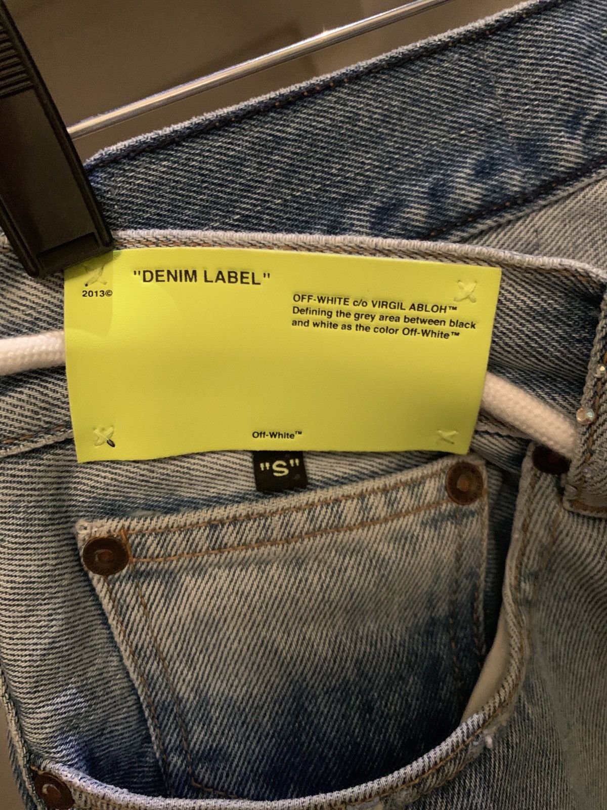 Ev Bravado Off White x Ev Bravado Jeans MRDR BRVADO Virgil Abloh Size US 32 / EU 48 - 6 Thumbnail