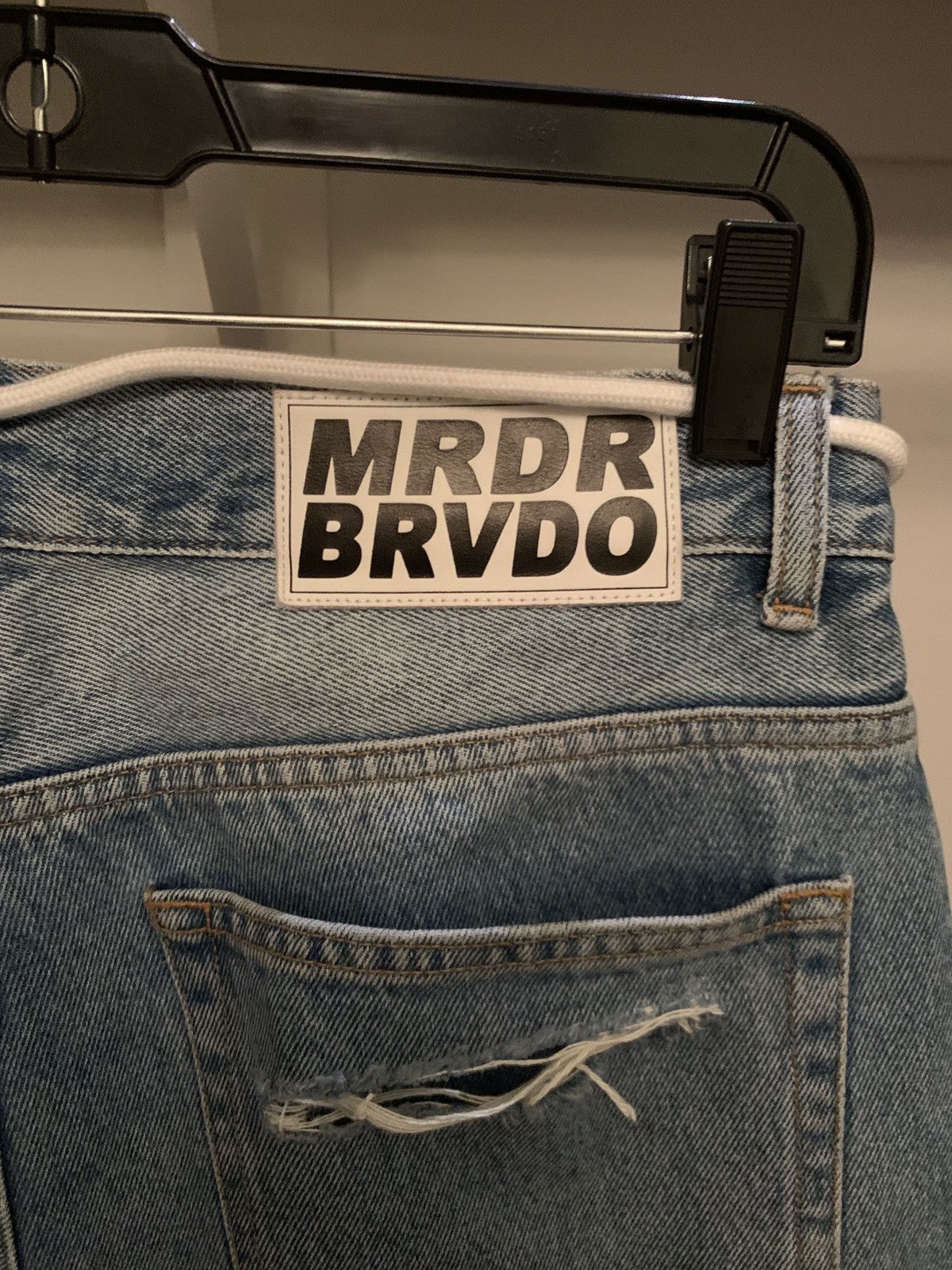 Ev Bravado Off White x Ev Bravado Jeans MRDR BRVADO Virgil Abloh Size US 32 / EU 48 - 7 Thumbnail