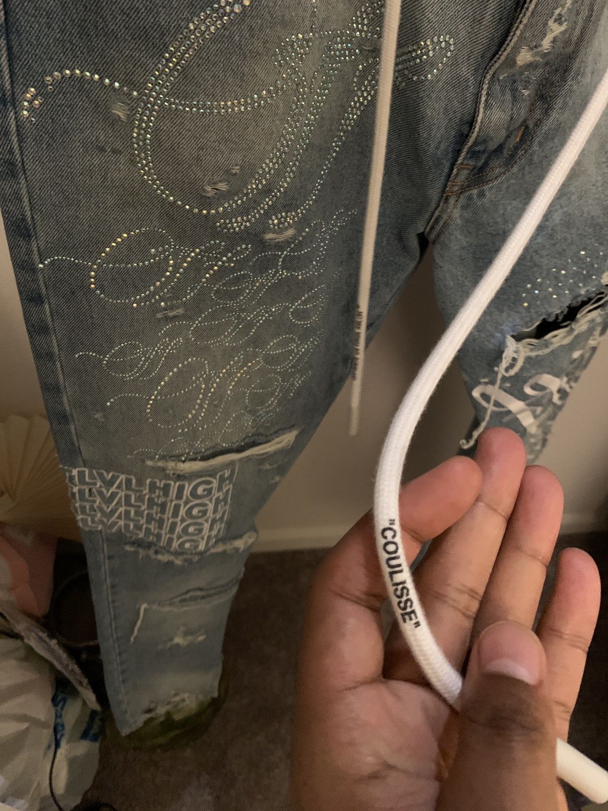 Ev Bravado Off White x Ev Bravado Jeans MRDR BRVADO Virgil Abloh Size US 32 / EU 48 - 5 Thumbnail