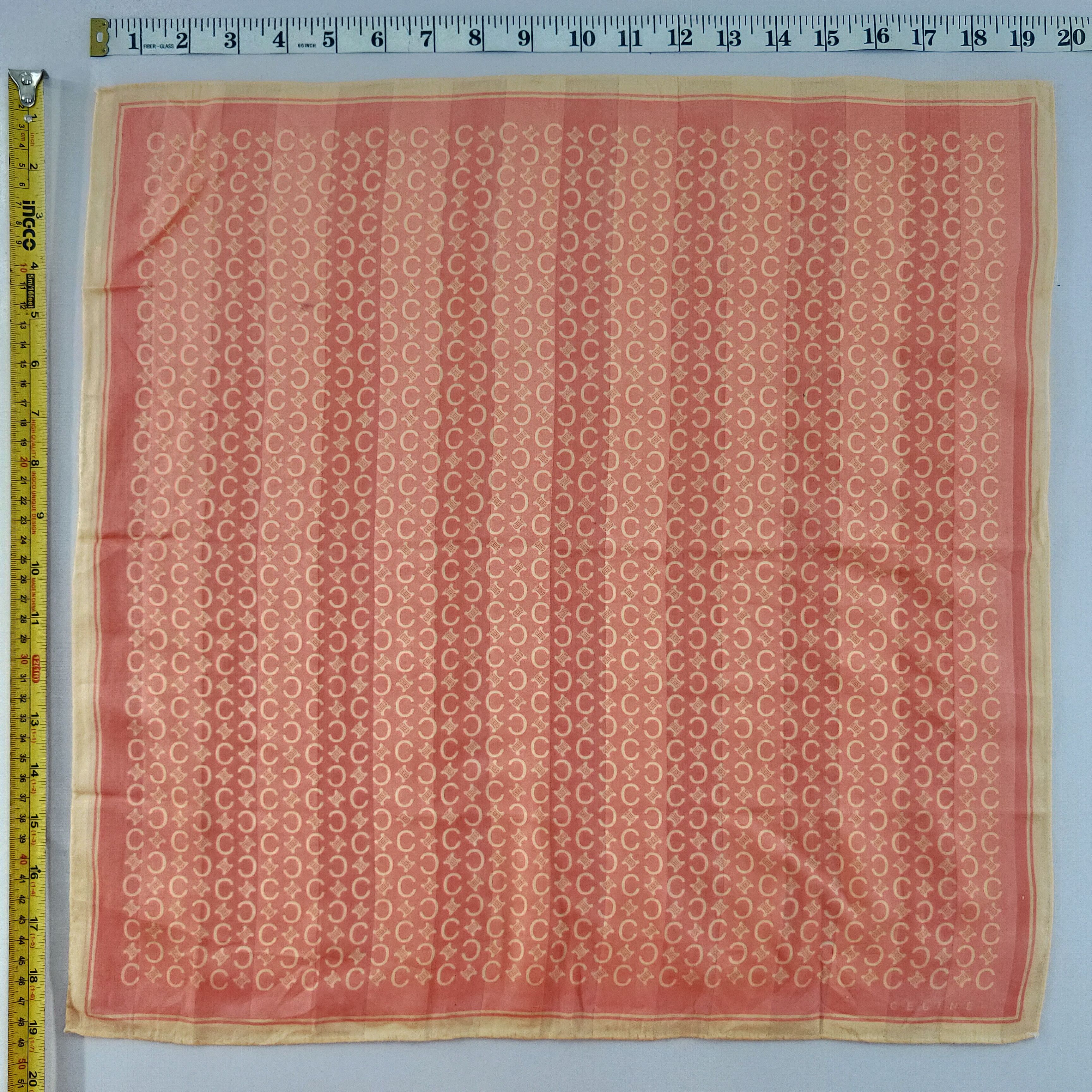 Celine × Vintage Celine handkerchief neckerchief bandana - 3F213071 Size ONE SIZE - 3 Thumbnail