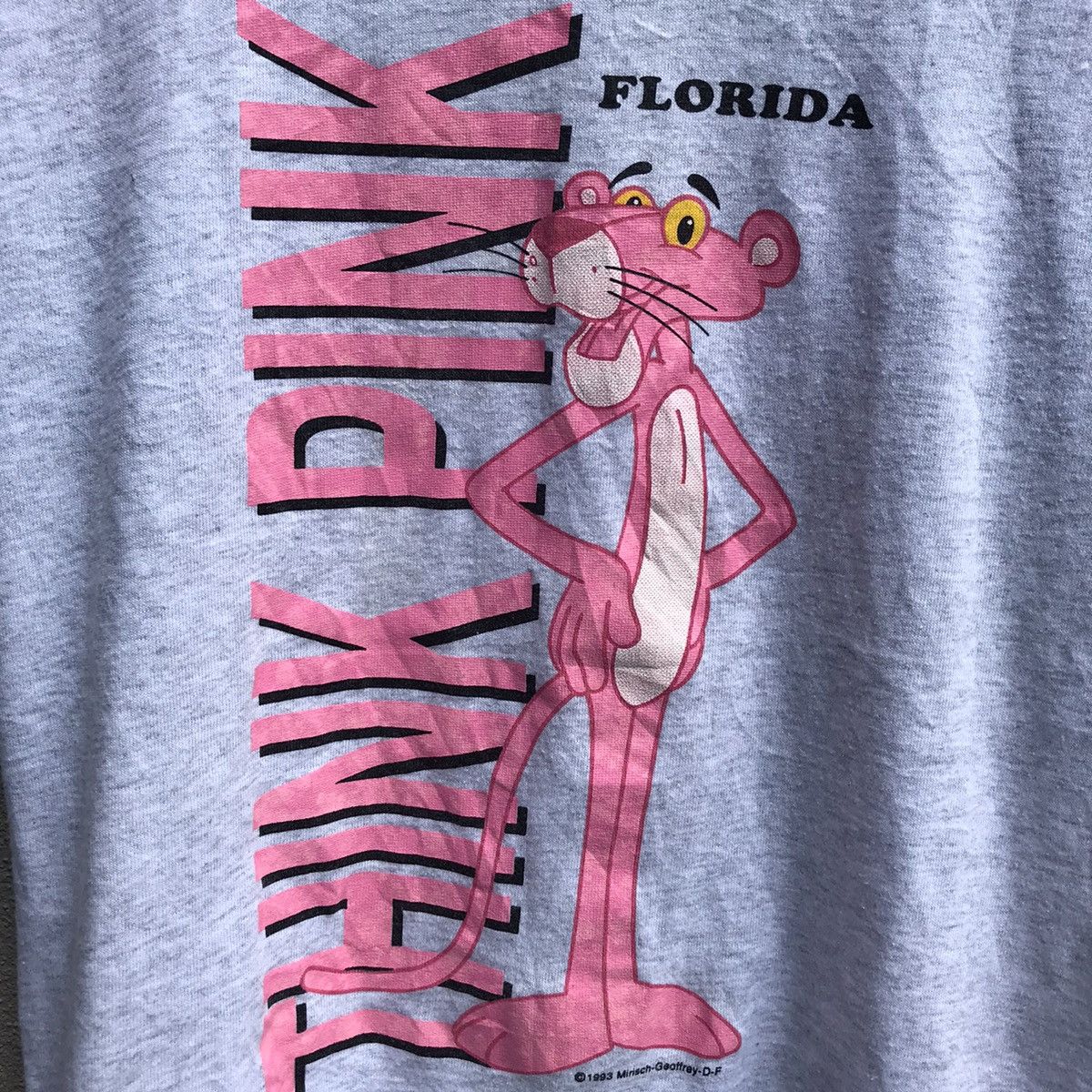 Cartoon Network × Vintage Vintage 90s PINK PANTHER cartoons tee Size US S / EU 44-46 / 1 - 4 Thumbnail