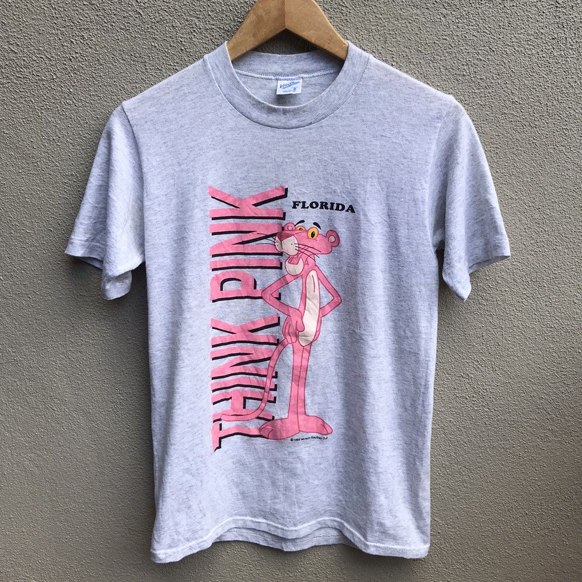 Cartoon Network × Vintage Vintage 90s PINK PANTHER cartoons tee Size US S / EU 44-46 / 1 - 2 Thumbnail