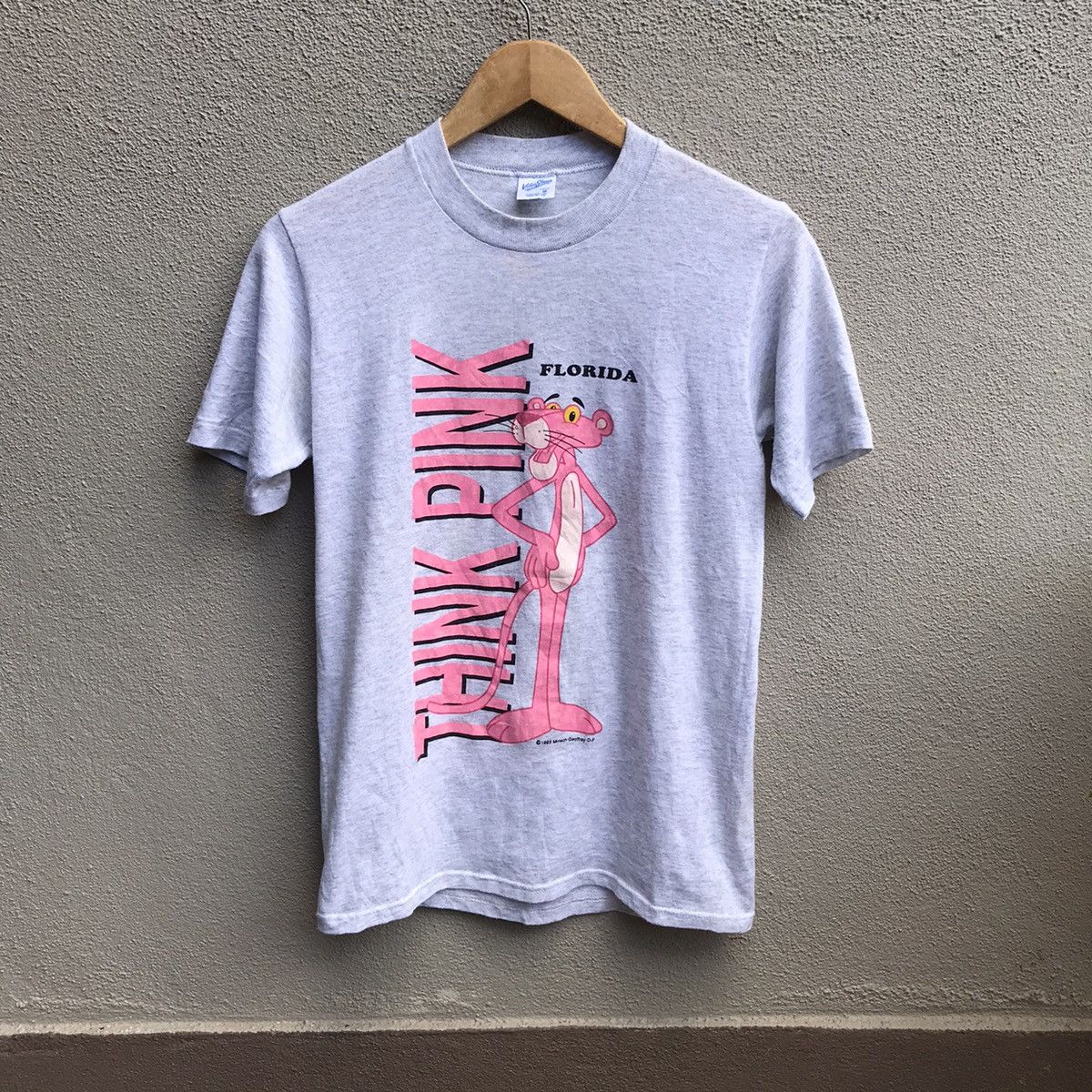 Cartoon Network × Vintage Vintage 90s PINK PANTHER cartoons tee Size US S / EU 44-46 / 1 - 1 Thumbnail