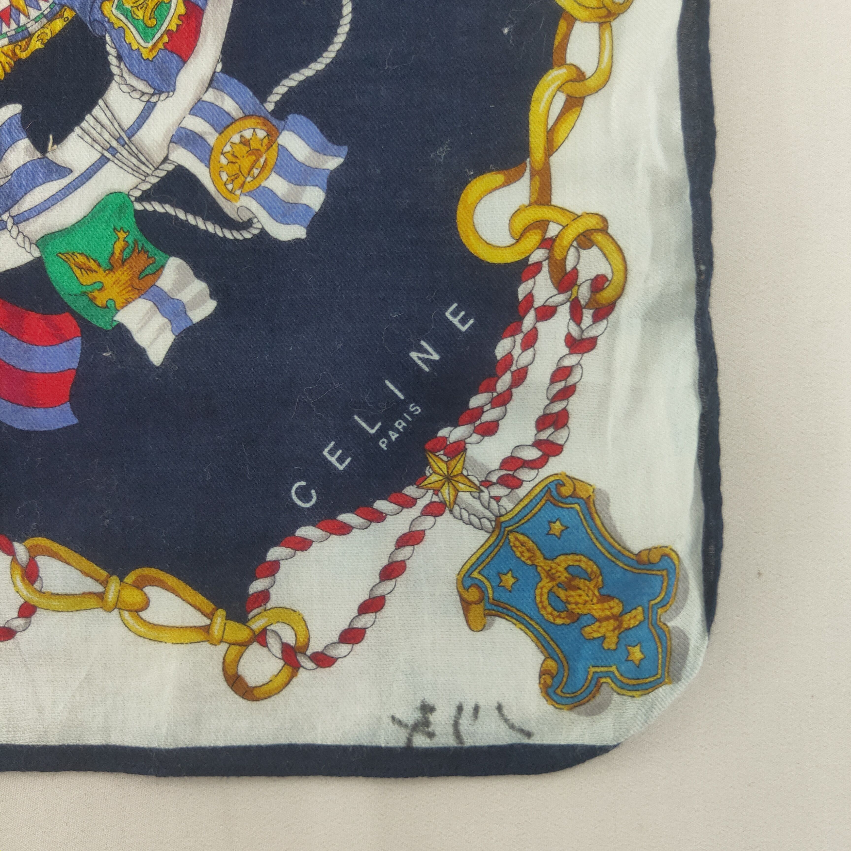 Celine × Vintage Celine handkerchief neckerchief bandana - 3F213079 Size ONE SIZE - 2 Thumbnail