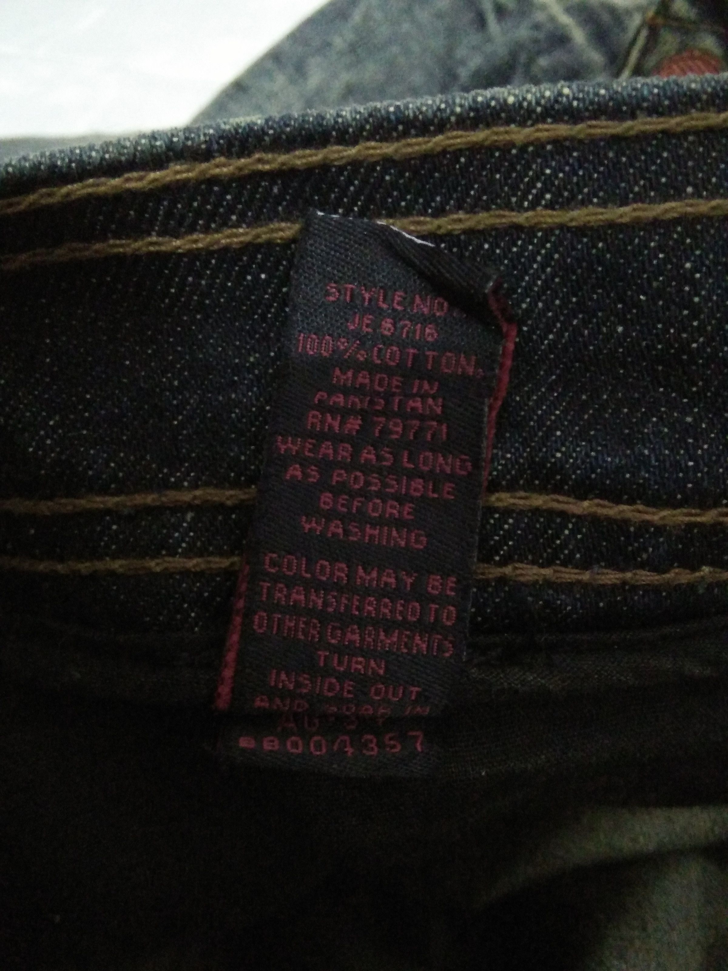 Jordan Craig × Seditionaries JORDAN CRAIG LEGACY EDITION HEAVY DISTRESSED DENIM (A616) Size US 43 - 6 Thumbnail