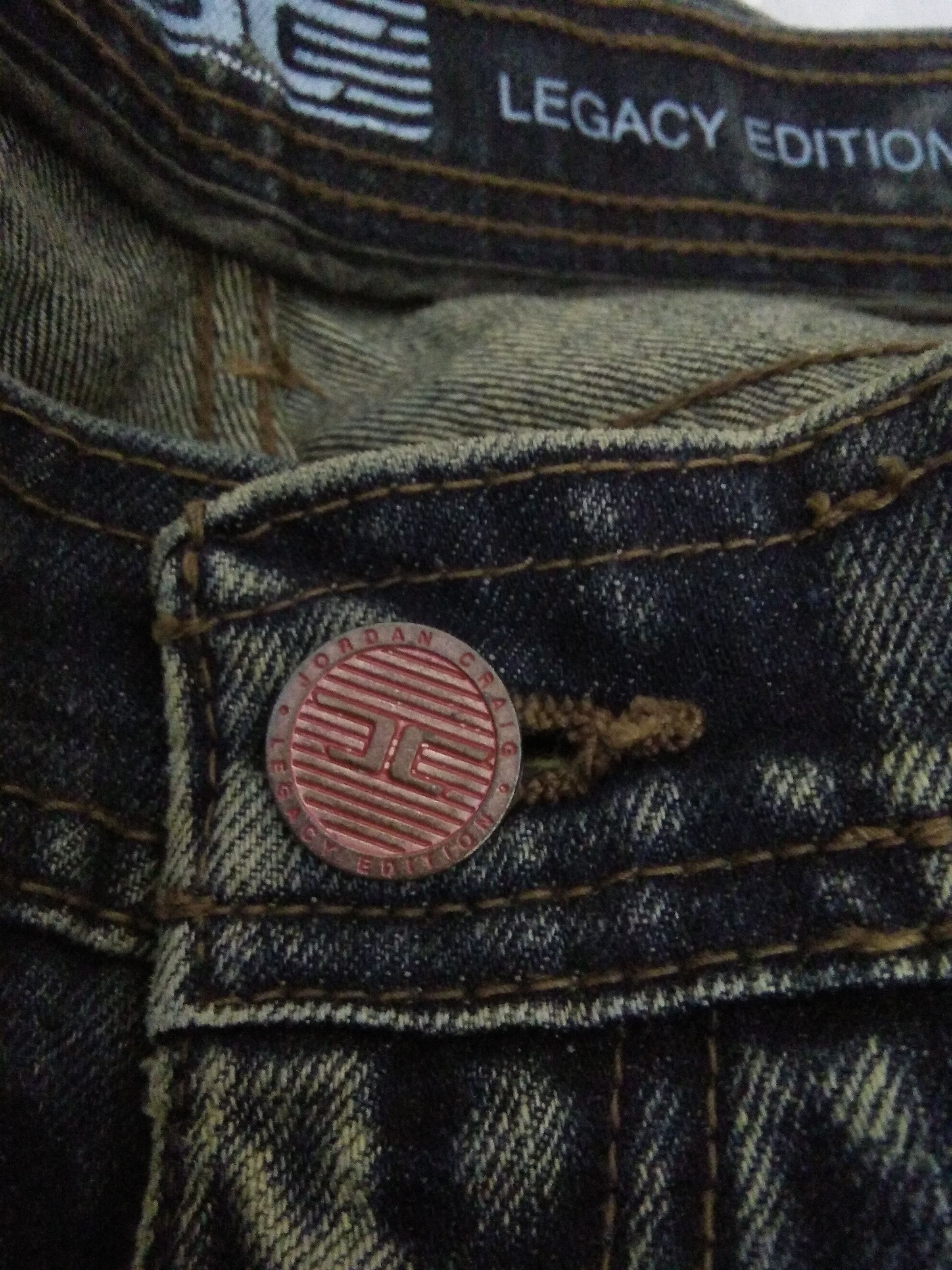 Jordan Craig × Seditionaries JORDAN CRAIG LEGACY EDITION HEAVY DISTRESSED DENIM (A616) Size US 43 - 3 Thumbnail