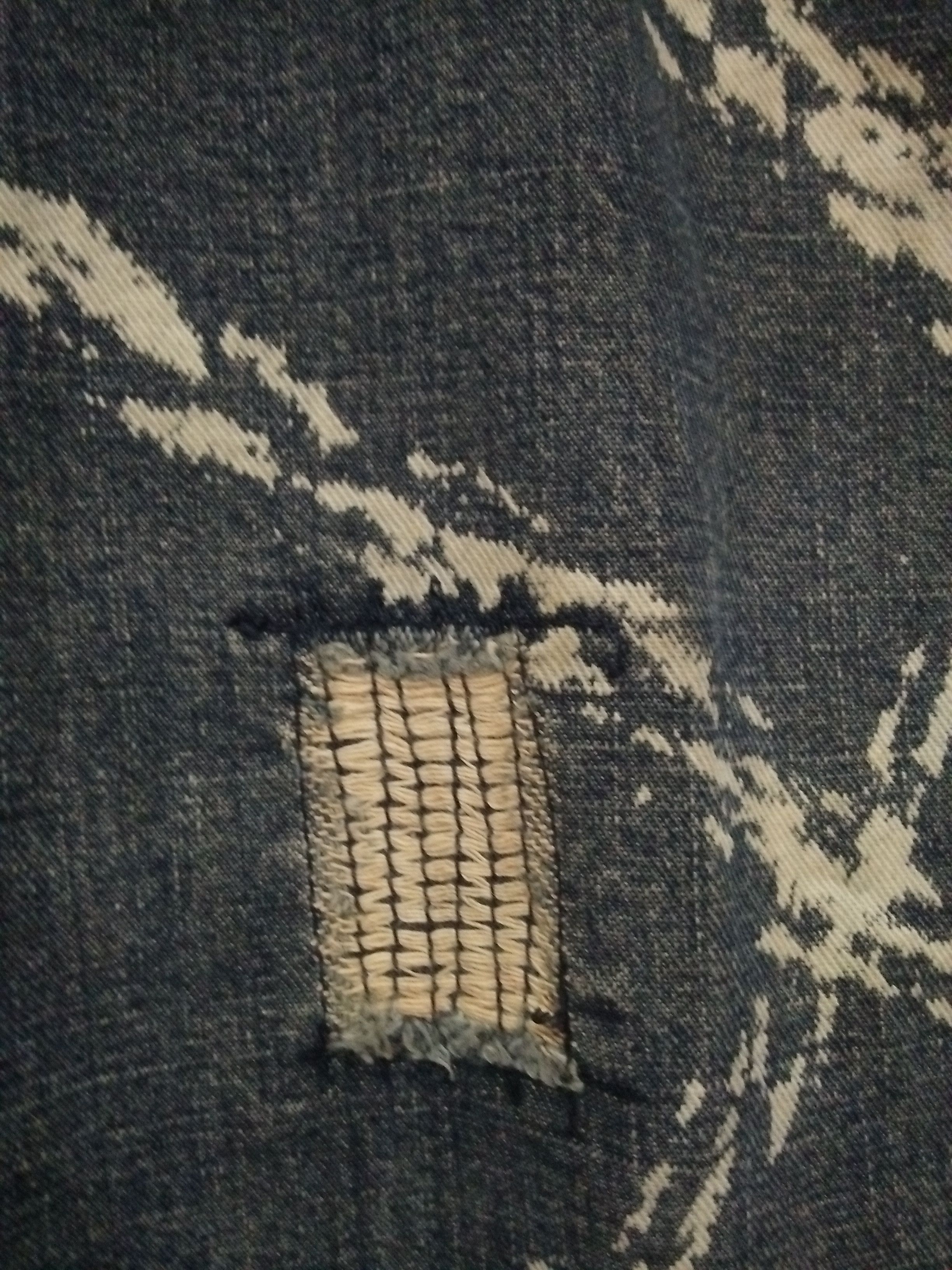 Japanese Brand YEOMAN JAPAN DISTRESSED DENIM ACID PAINT (A983) W32 Size US 32 / EU 48 - 4 Thumbnail
