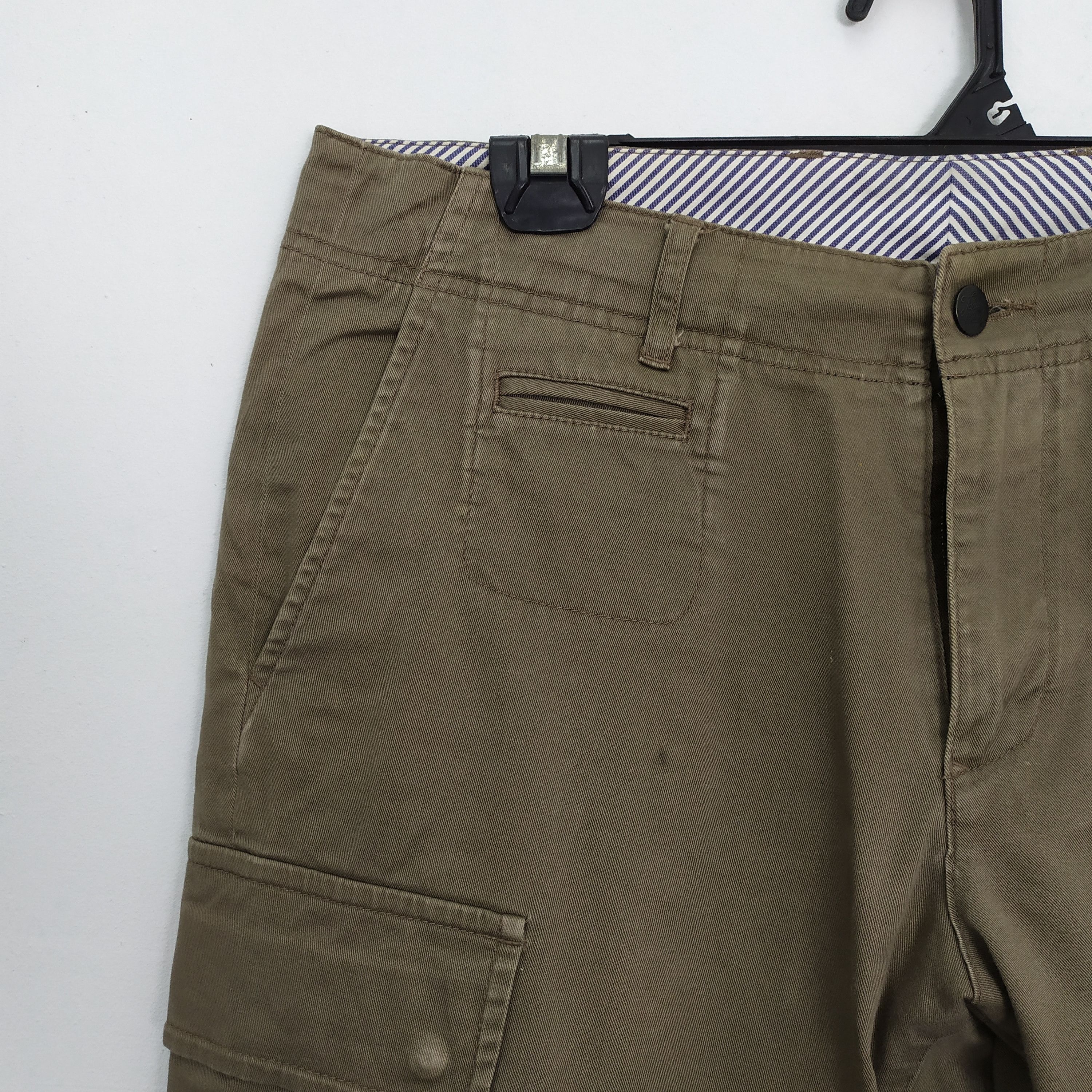 Takeo Kikuchi 9 POCKET TAKEO KIKUCHI CROPPED CARGO PANTS Size US 32 / EU 48 - 3 Thumbnail
