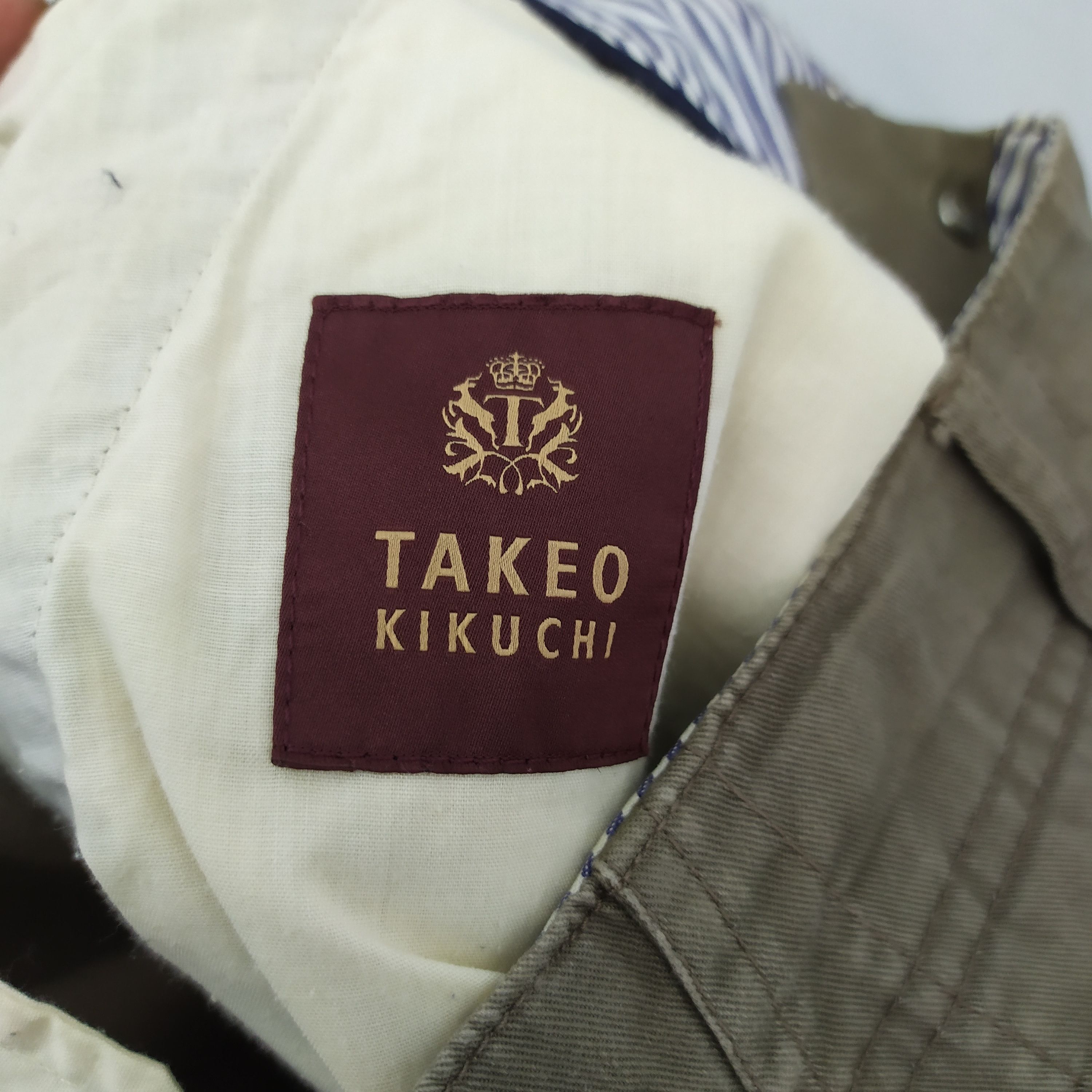 Takeo Kikuchi 9 POCKET TAKEO KIKUCHI CROPPED CARGO PANTS Size US 32 / EU 48 - 8 Thumbnail