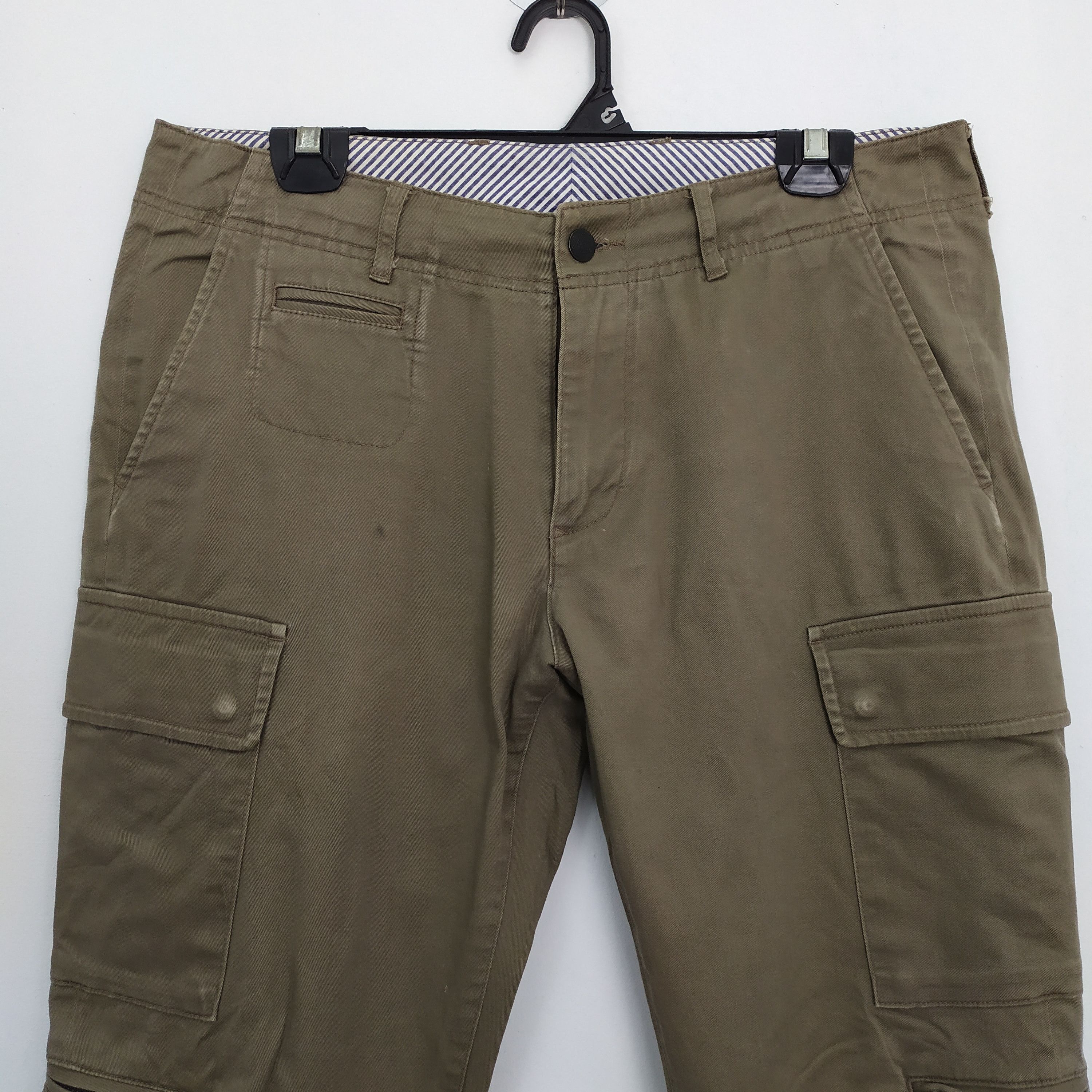 Takeo Kikuchi 9 POCKET TAKEO KIKUCHI CROPPED CARGO PANTS Size US 32 / EU 48 - 5 Thumbnail