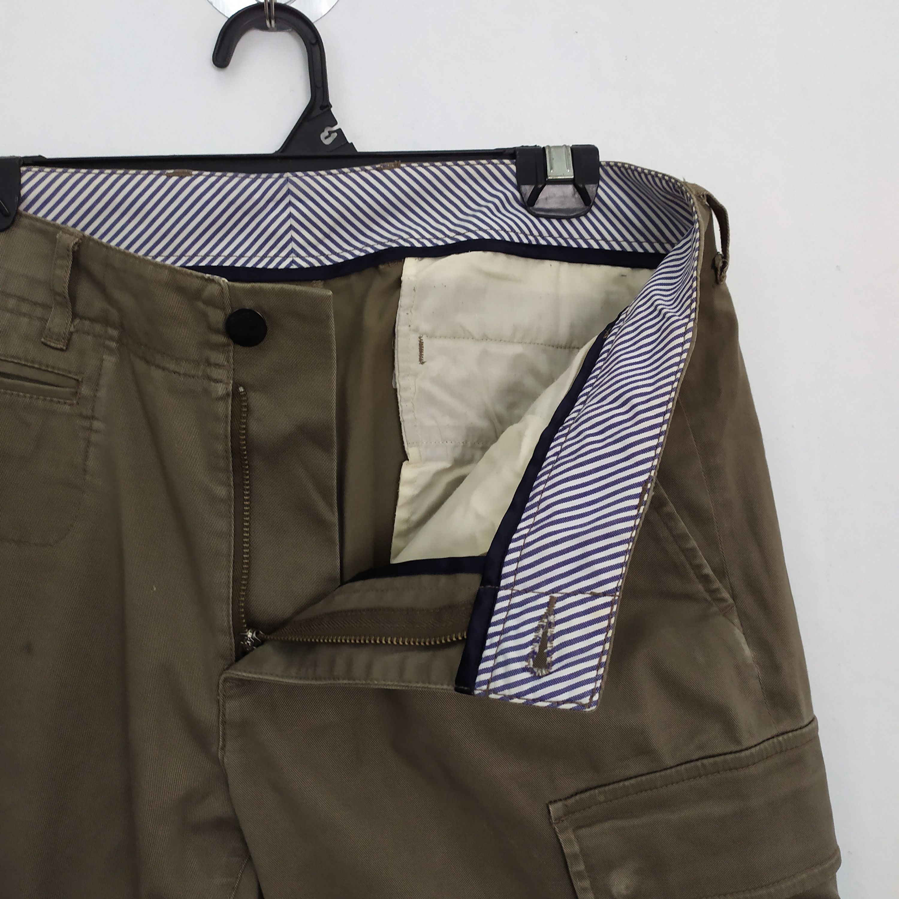 Takeo Kikuchi 9 POCKET TAKEO KIKUCHI CROPPED CARGO PANTS Size US 32 / EU 48 - 2 Thumbnail
