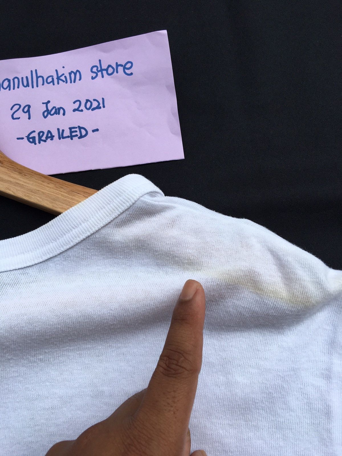 Wtaps Rare WTAPS Spellout White Tshirt Size US M / EU 48-50 / 2 - 15 Thumbnail