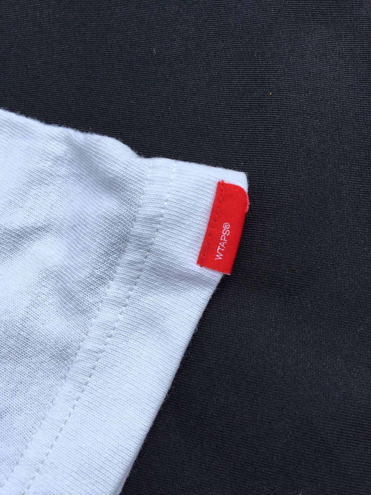 Wtaps Rare WTAPS Spellout White Tshirt Size US M / EU 48-50 / 2 - 6 Thumbnail