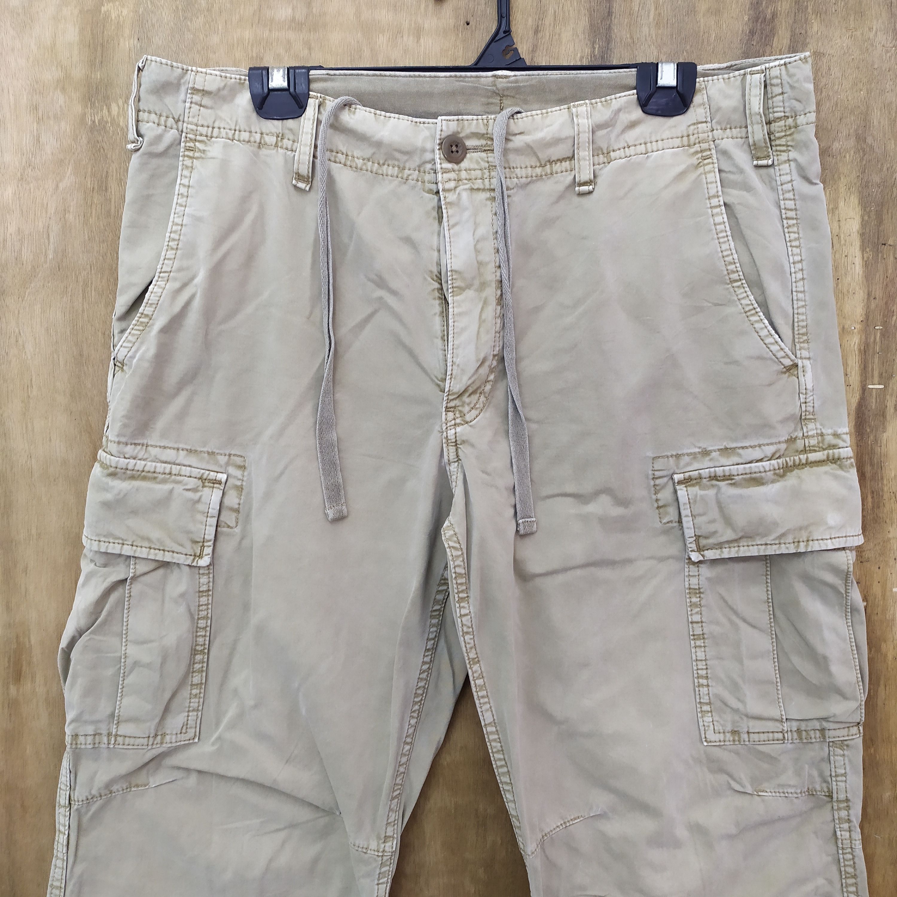 Japanese Brand JAPANESE BRAND CARGO PANTS DEMAGE KNEE Size US 33 - 5 Thumbnail