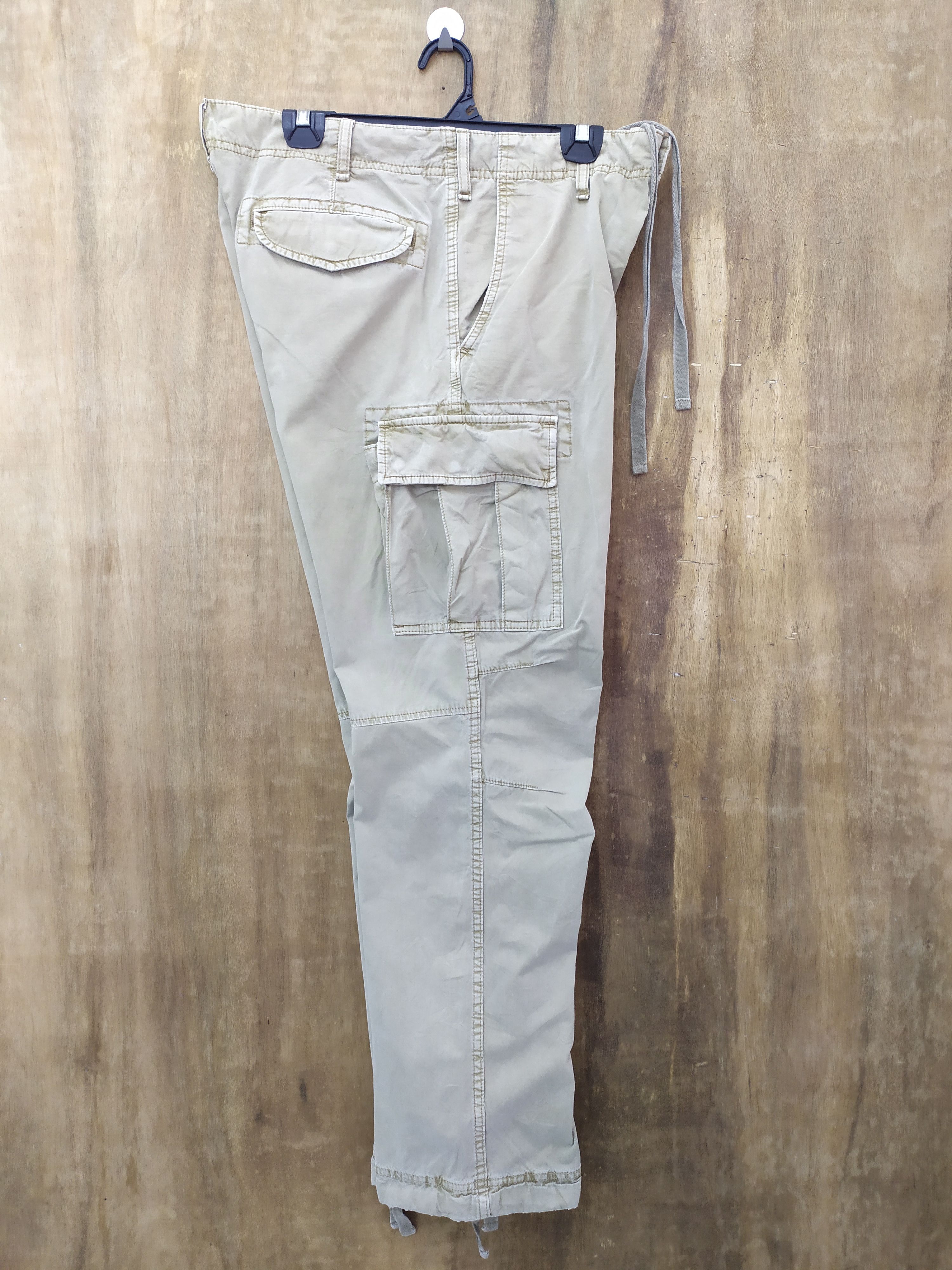 Japanese Brand JAPANESE BRAND CARGO PANTS DEMAGE KNEE Size US 33 - 6 Thumbnail