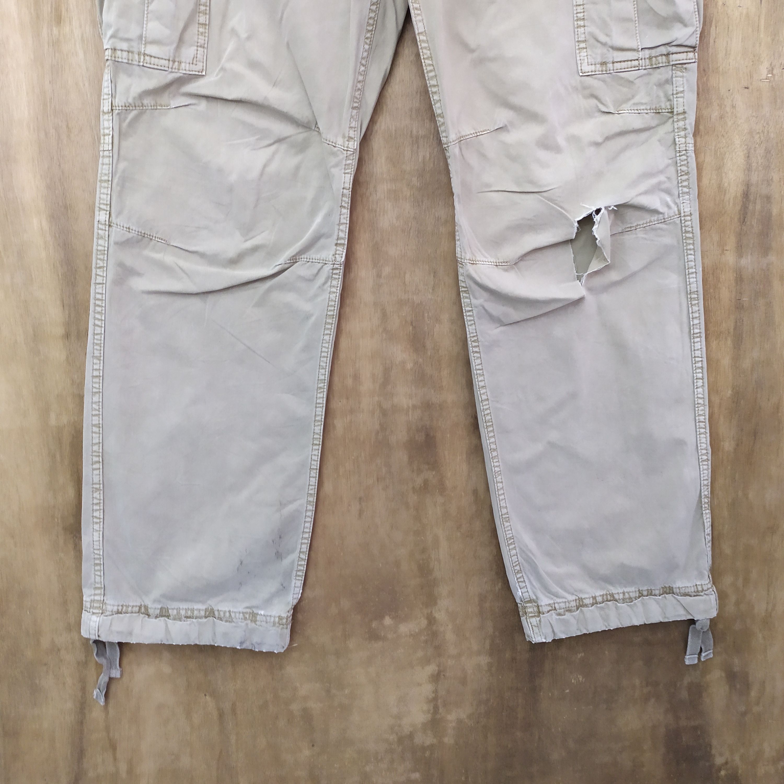 Japanese Brand JAPANESE BRAND CARGO PANTS DEMAGE KNEE Size US 33 - 4 Thumbnail