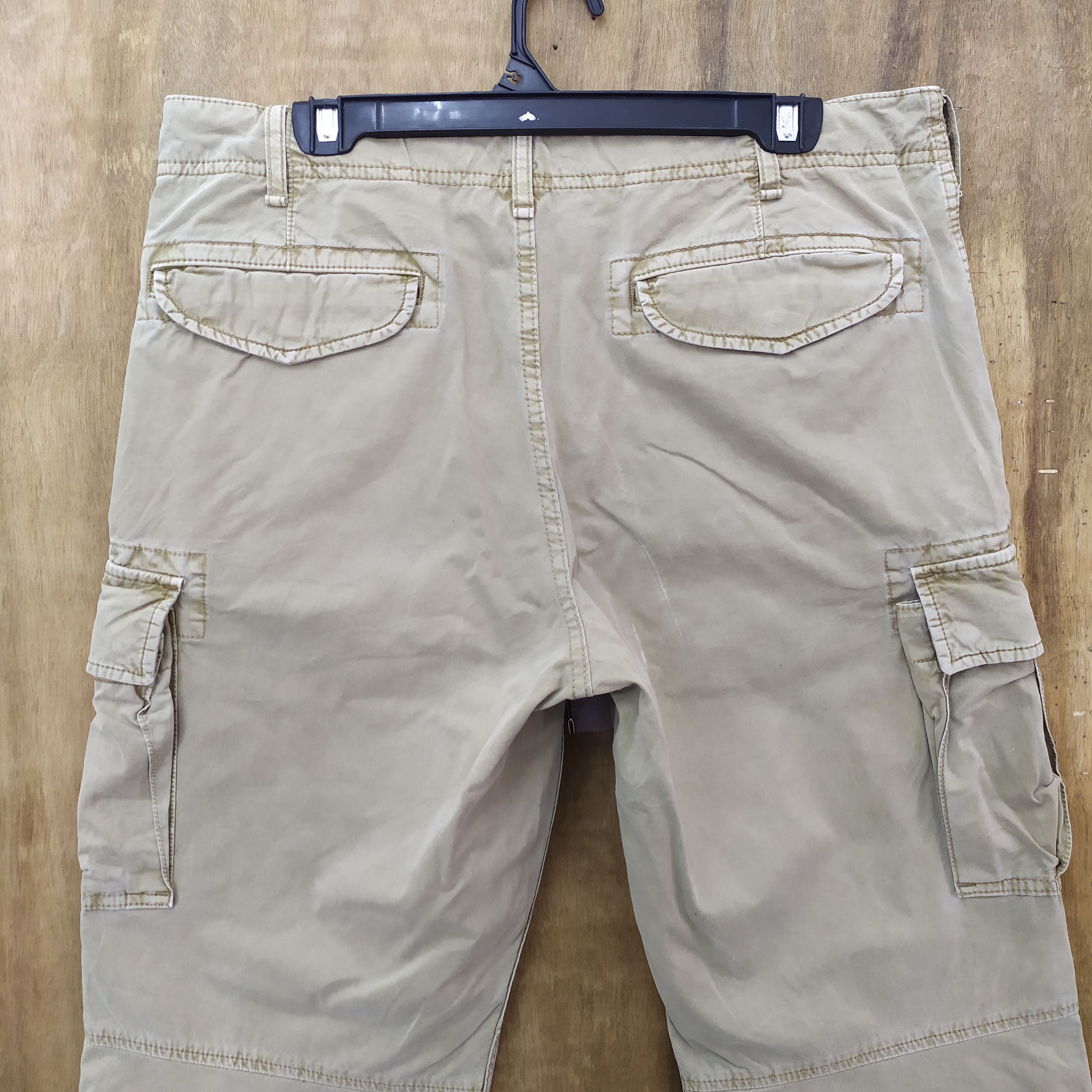 Japanese Brand JAPANESE BRAND CARGO PANTS DEMAGE KNEE Size US 33 - 8 Thumbnail