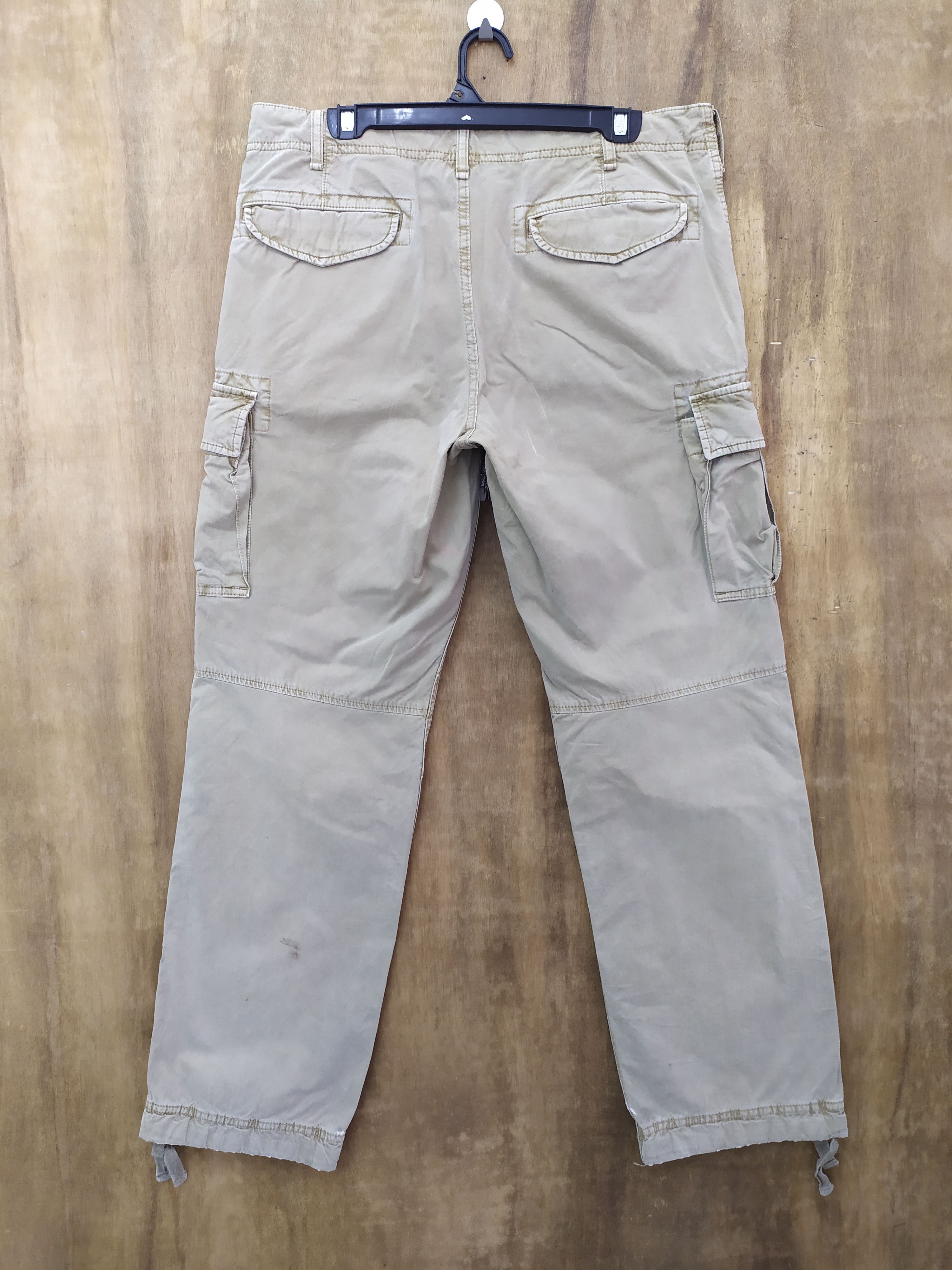 Japanese Brand JAPANESE BRAND CARGO PANTS DEMAGE KNEE Size US 33 - 9 Thumbnail