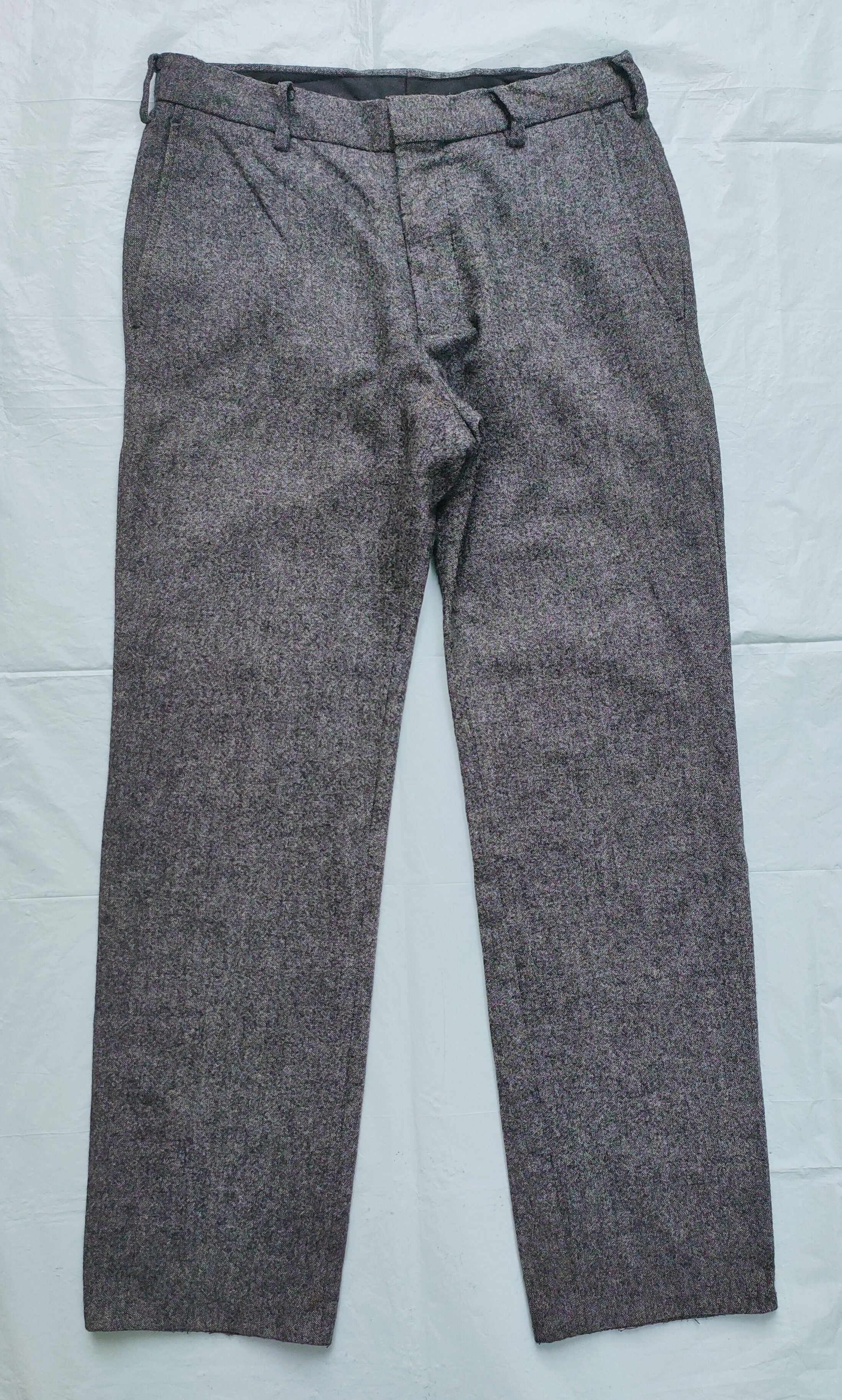 Japanese Brand UNIQLO wool trouser pants Size US 30 / EU 46 - 1 Thumbnail