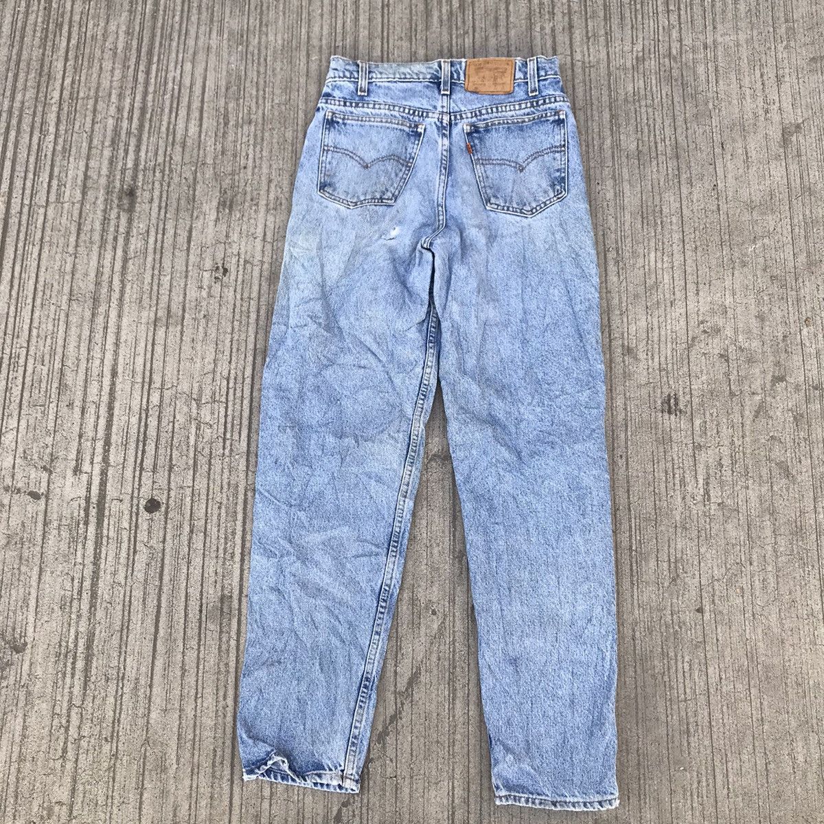 Levi's Vintage 90s Levis 550 Light Wash Denim Baggy Jeans Size US 28 / EU 44 - 4 Thumbnail