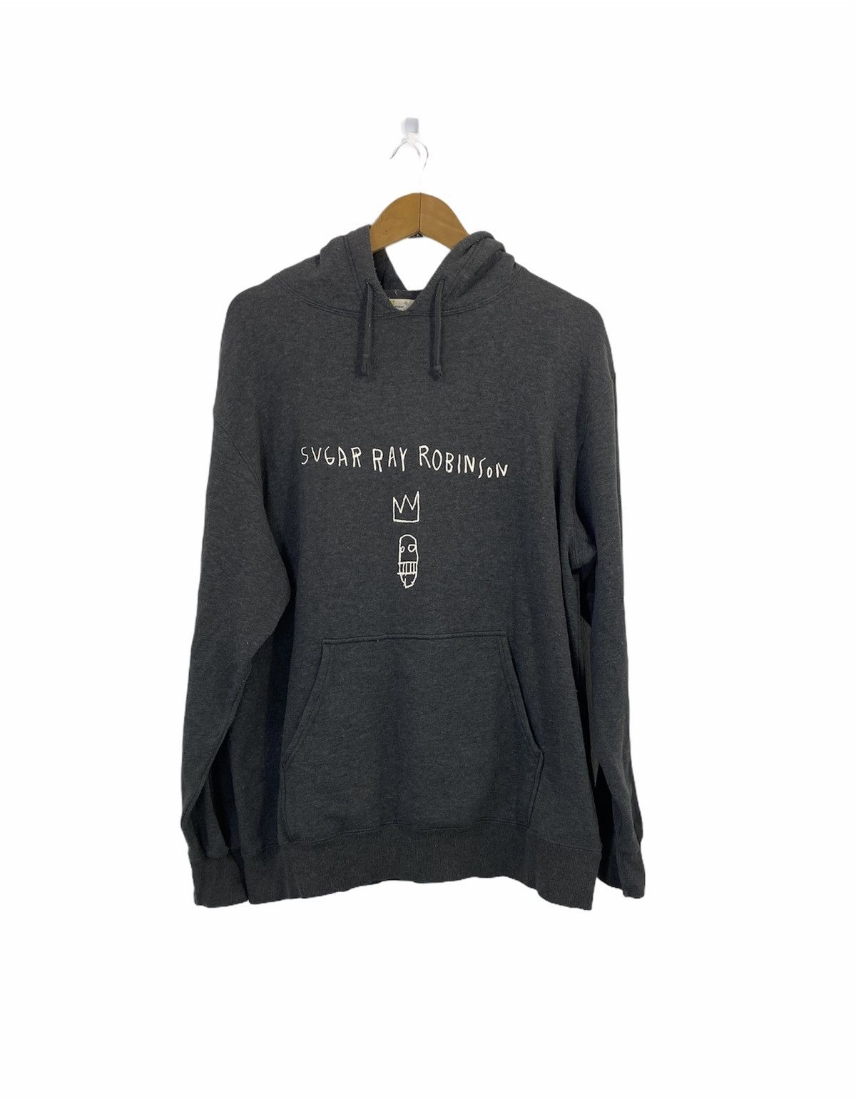 Jean-Michel Basquiat Jean Michel Basquiat Sugar Ray Robinson Hoodie PopArt Design Size US XL / EU 56 / 4 - 1 Thumbnail