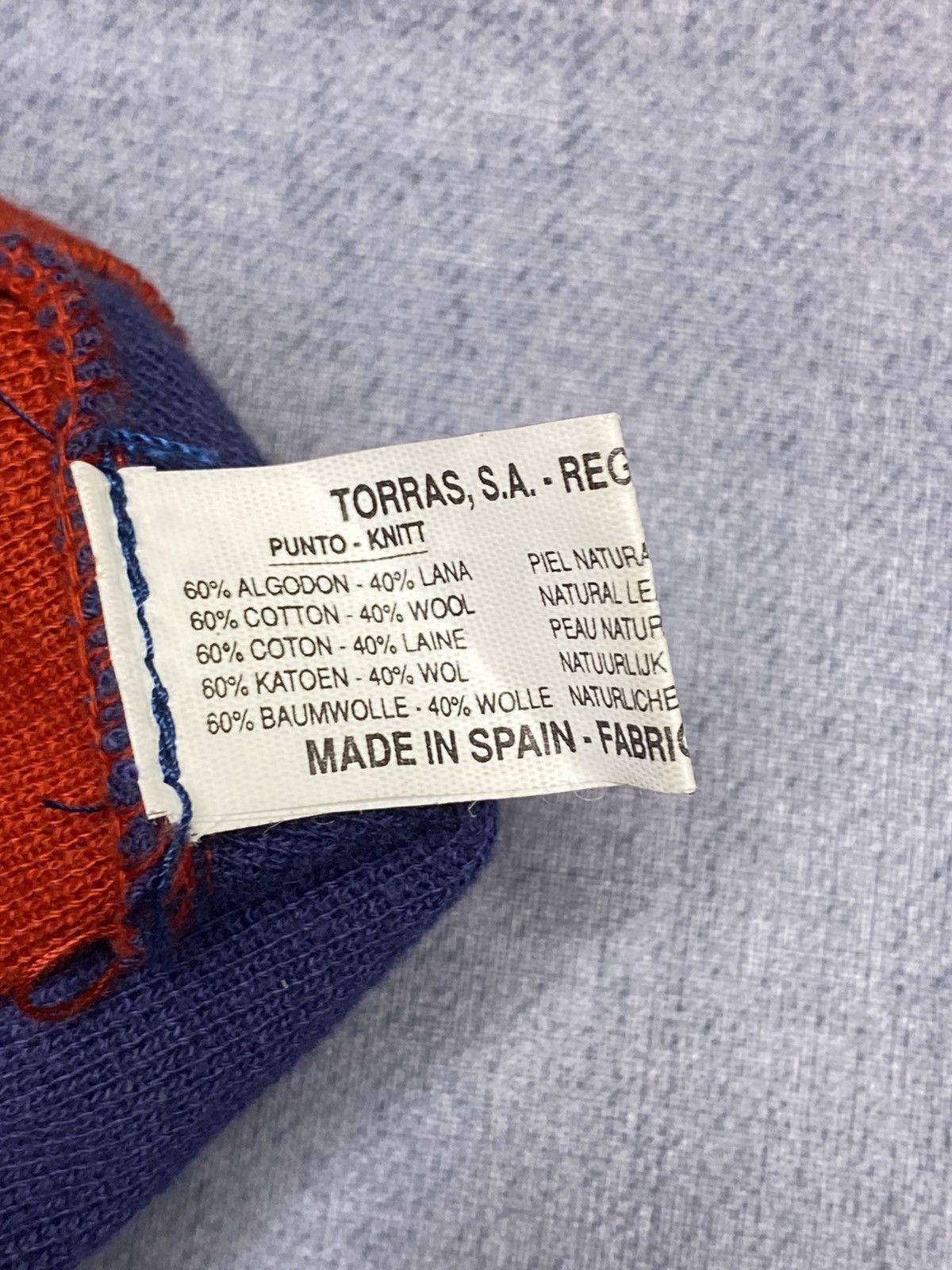 Torras × Vintage Torras vintage jacket cardigan with leather size M Size US M / EU 48-50 / 2 - 4 Thumbnail
