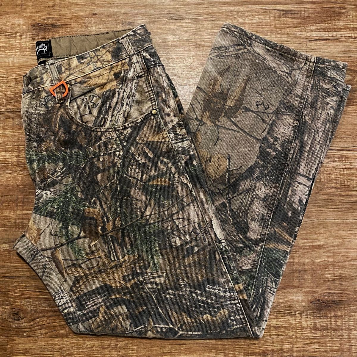 image of Realtrees Forest Camo Jeans, Men's (Size 32)