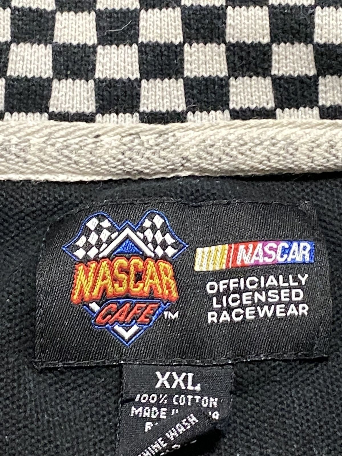 NASCAR Vintage 90s Nascar Cafe Nashville Polo Shirt Size US XXL / EU 58 / 5 - 3 Thumbnail