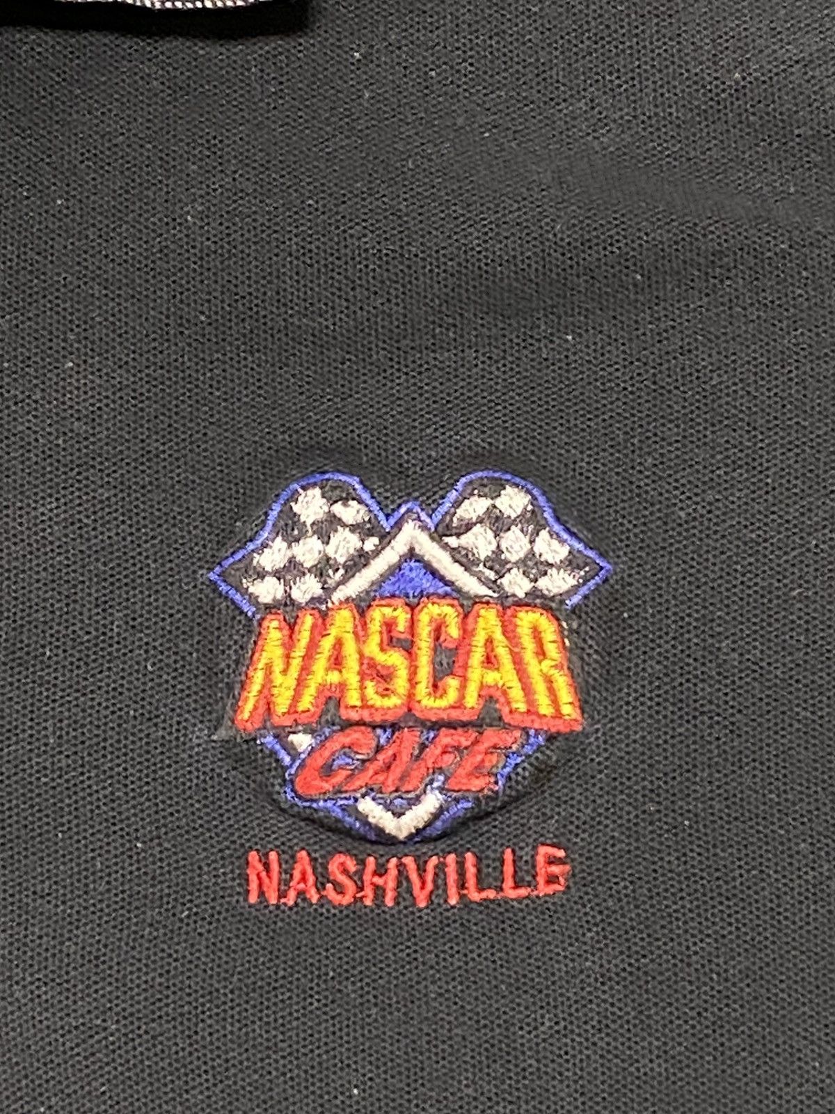NASCAR Vintage 90s Nascar Cafe Nashville Polo Shirt Size US XXL / EU 58 / 5 - 2 Thumbnail