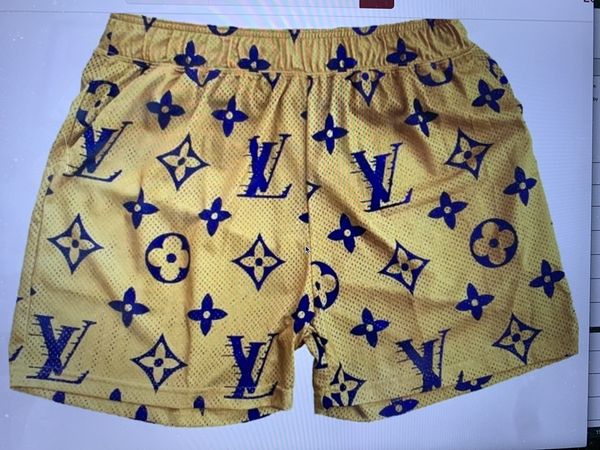 Louis Vuitton Black 'LV Cartoons' Swim Shorts