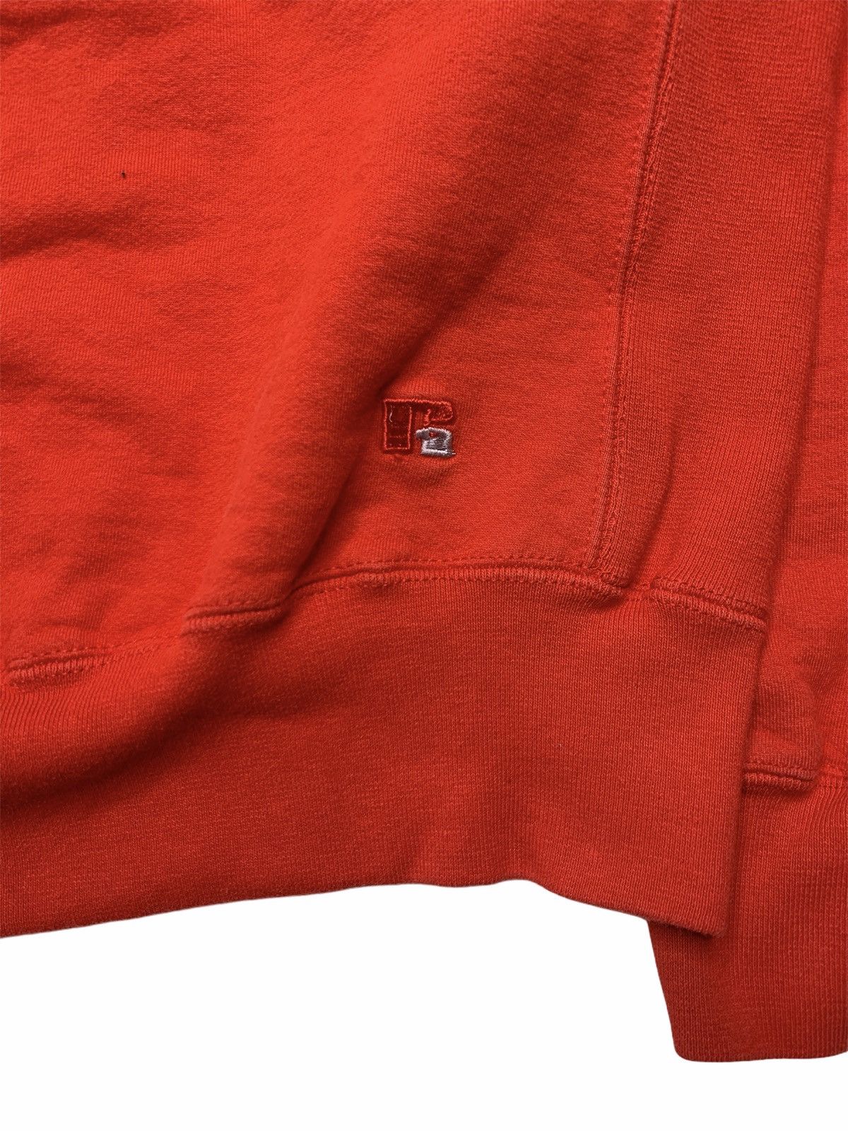 Russell Athletic × Vintage 90’s Red Russell Pro Cotton Sweatshirt Size US M / EU 48-50 / 2 - 4 Thumbnail