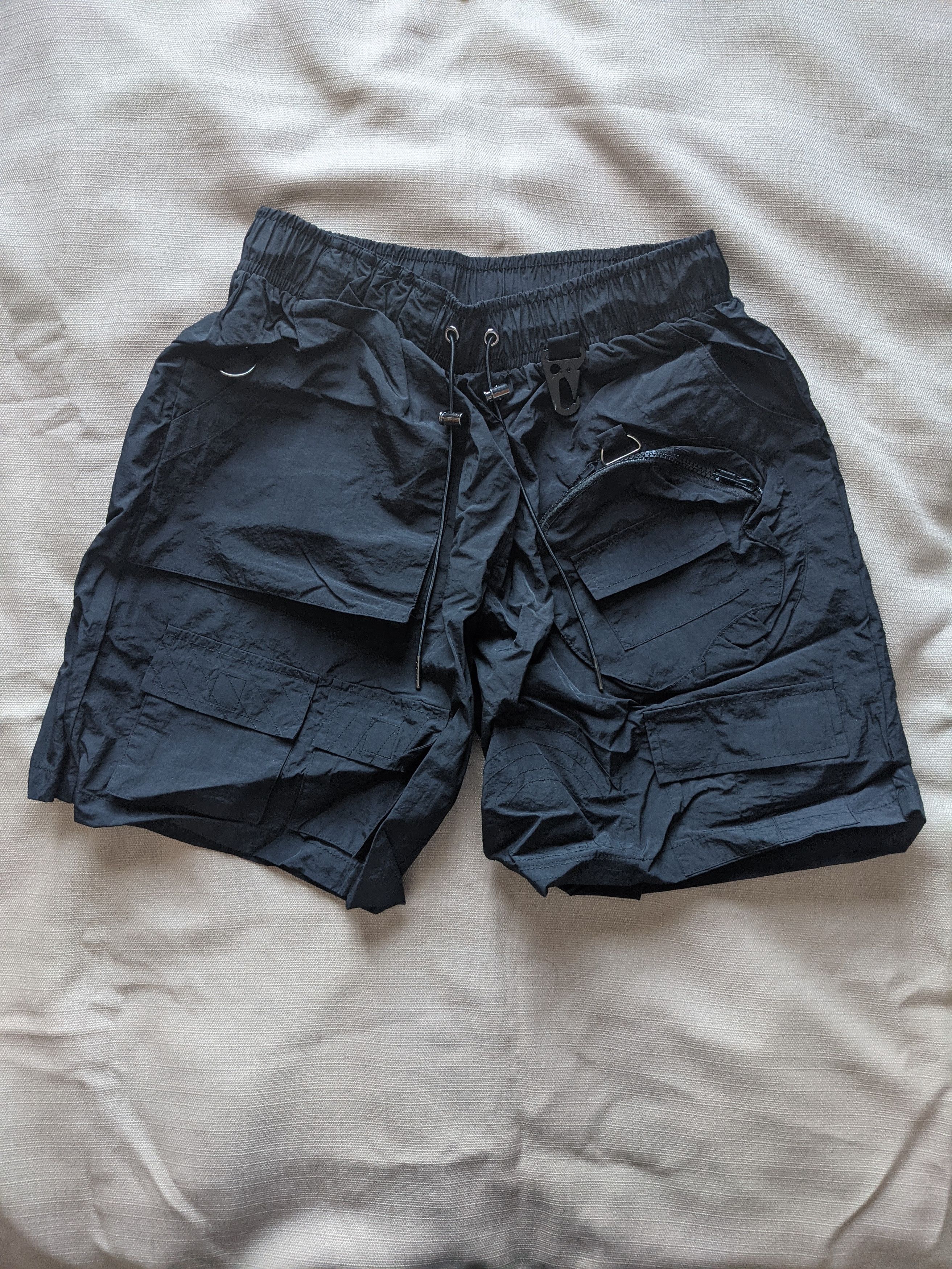 Kody Phillips Kody Phillips black nylon shorts