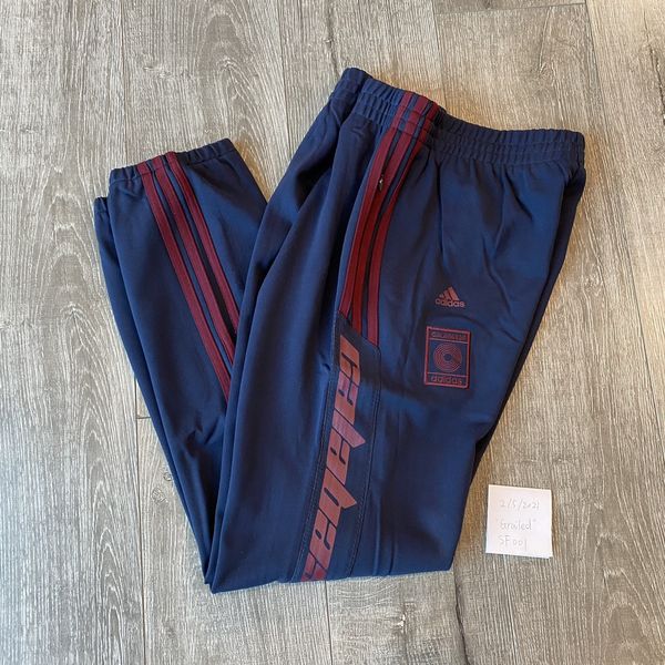 Yeezy calabasas pants on sale red