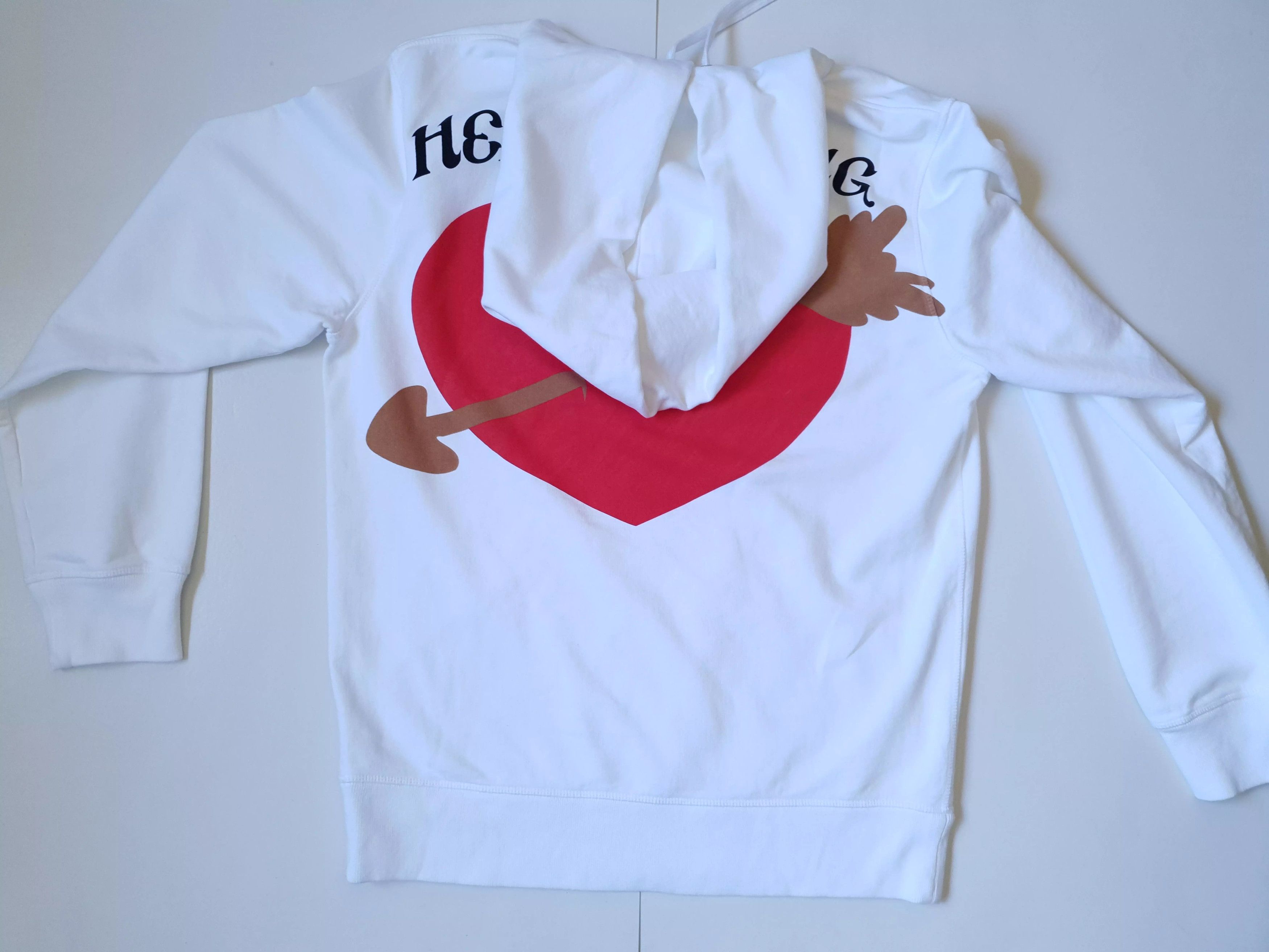 Helmut Lang Helmut Lang Valentine Heart hoodie Size US M / EU 48-50 / 2 - 3 Thumbnail