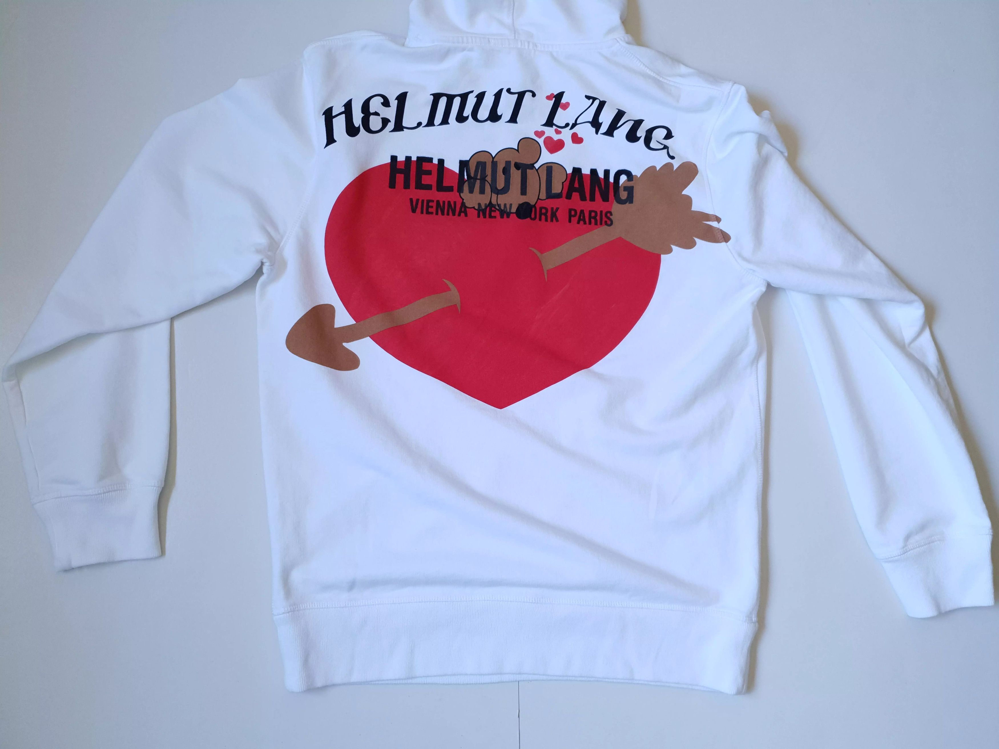 Helmut Lang Helmut Lang Valentine Heart hoodie Size US M / EU 48-50 / 2 - 2 Thumbnail